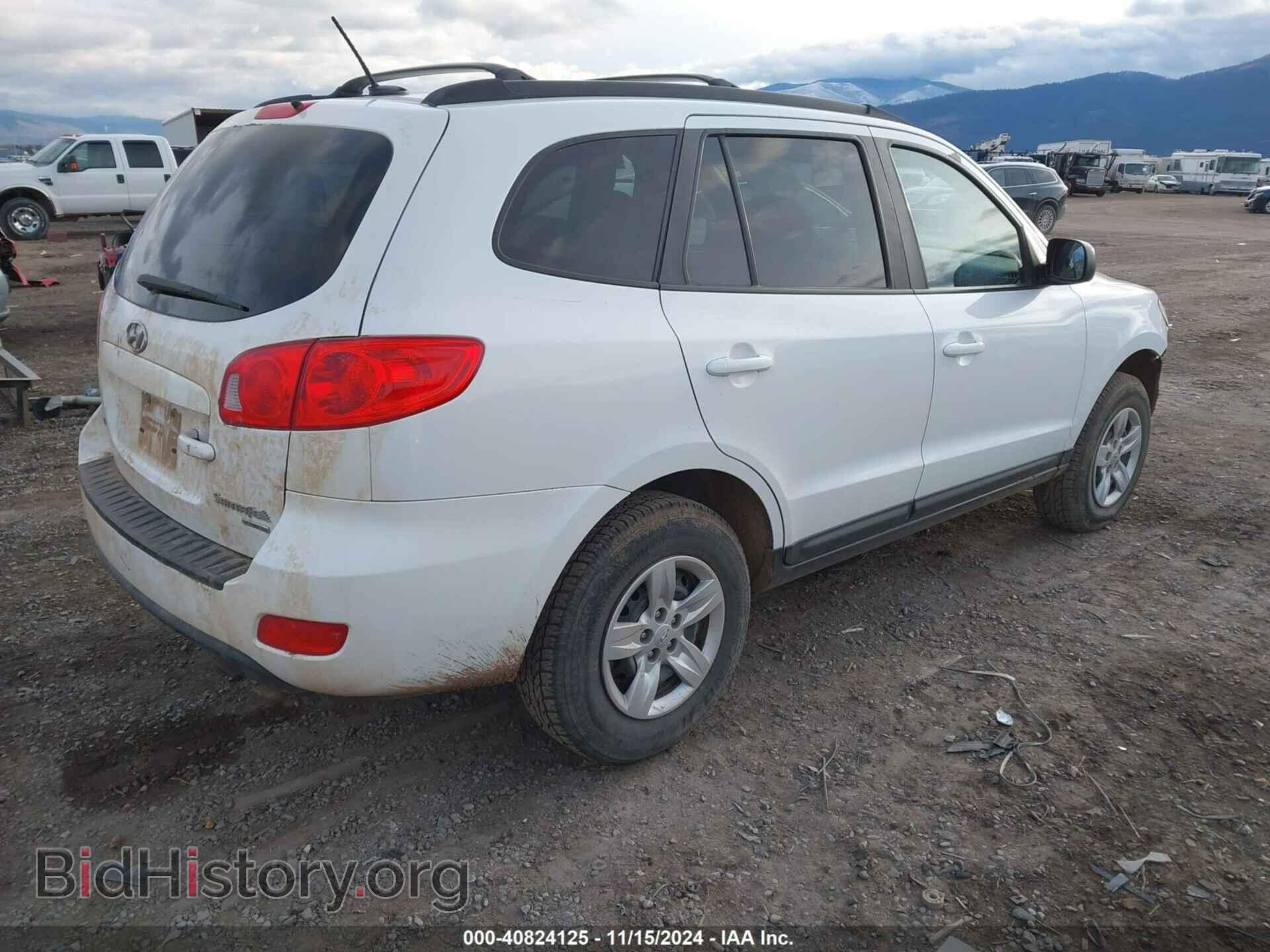 2009 HYUNDAI SANTA FE - VIN: 5NMSG73D49H264914 - Фото 4