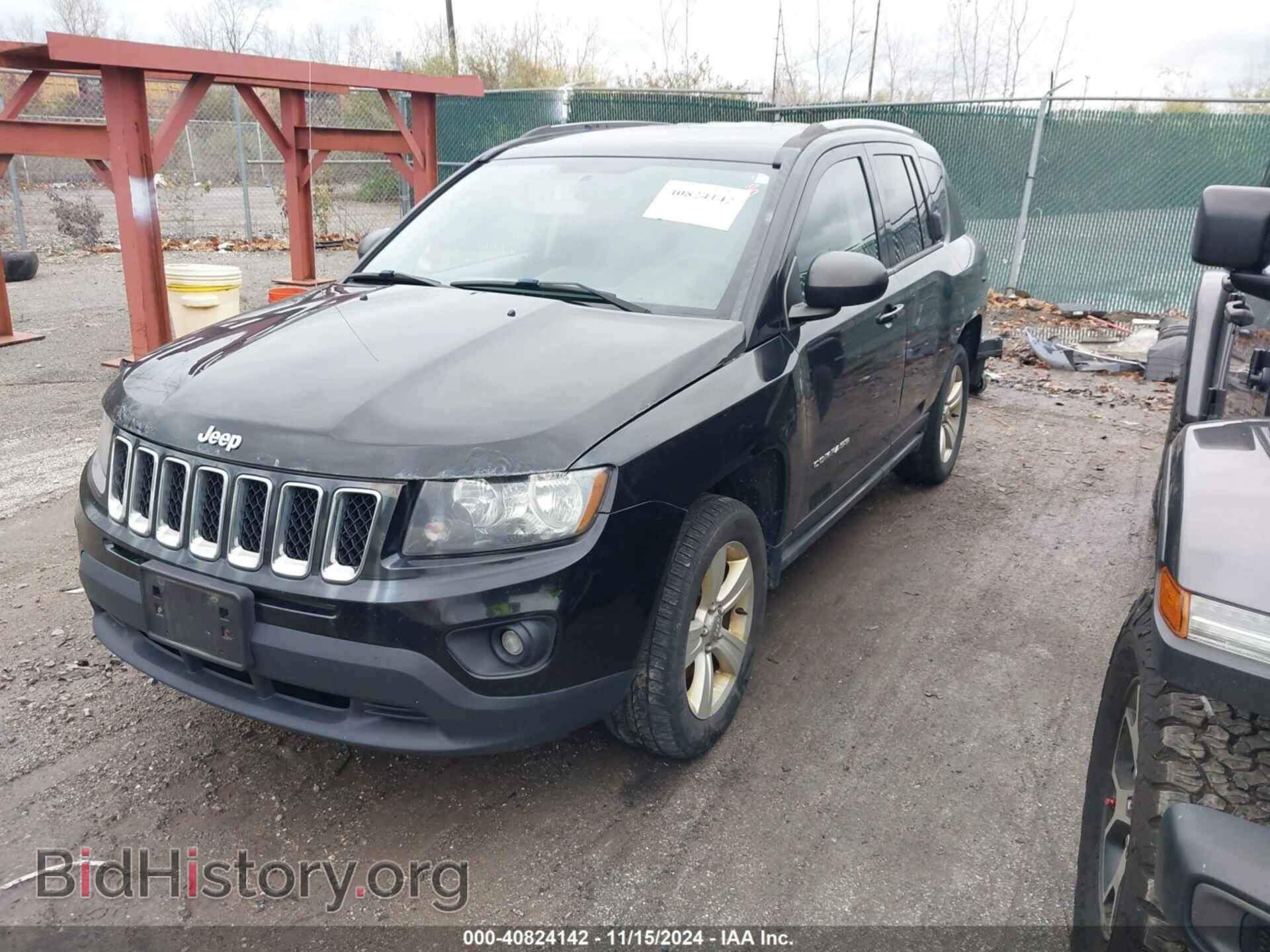 2016 JEEP COMPASS - VIN: 1C4NJDBB3GD556895 - Фото 2