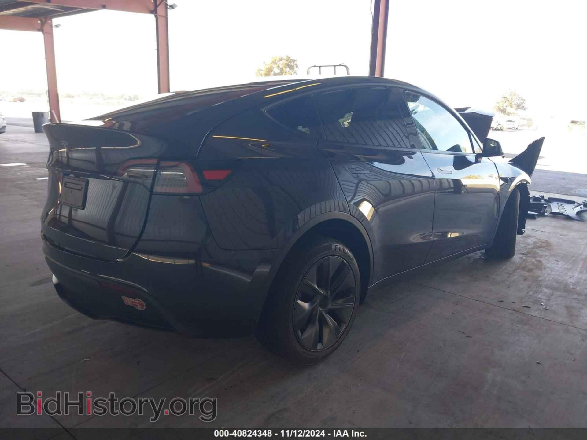 2024 TESLA MODEL Y - VIN: 7SAYGDED2RF126508 - Фото 4