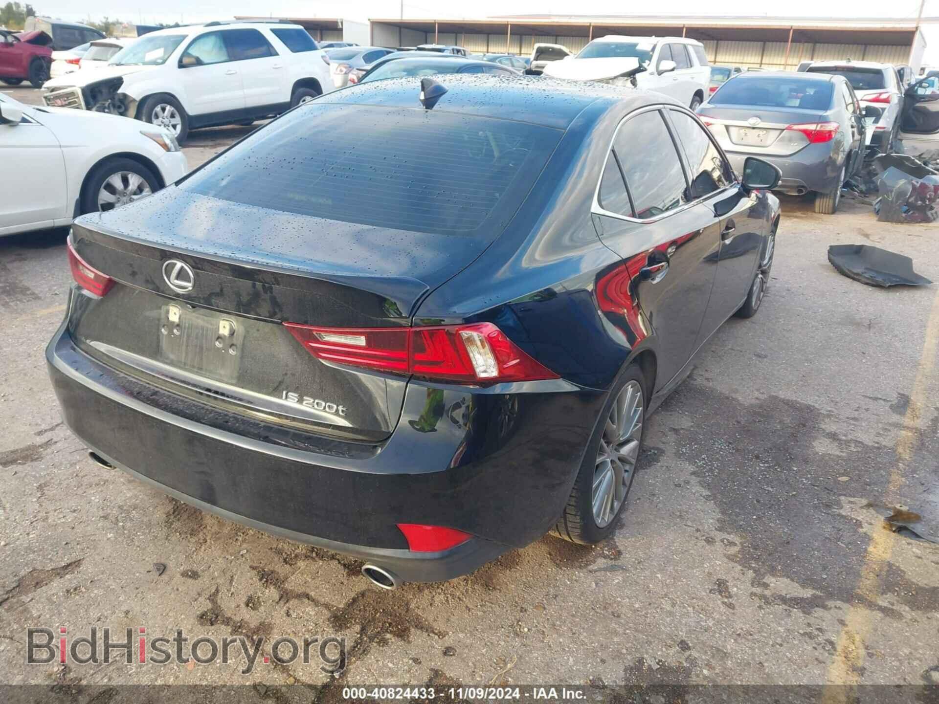 2016 LEXUS IS 200T - VIN: JTHBA1D29G5014515 - Фото 4