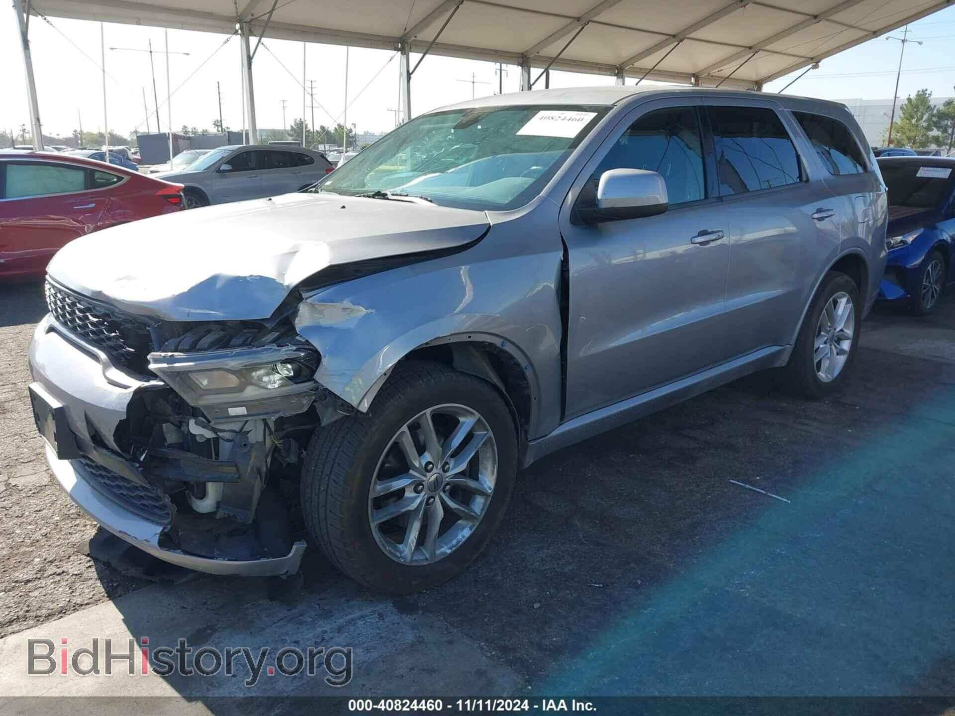 2021 DODGE DURANGO - VIN: 1C4RDJDG1MC602421 - Фото 2