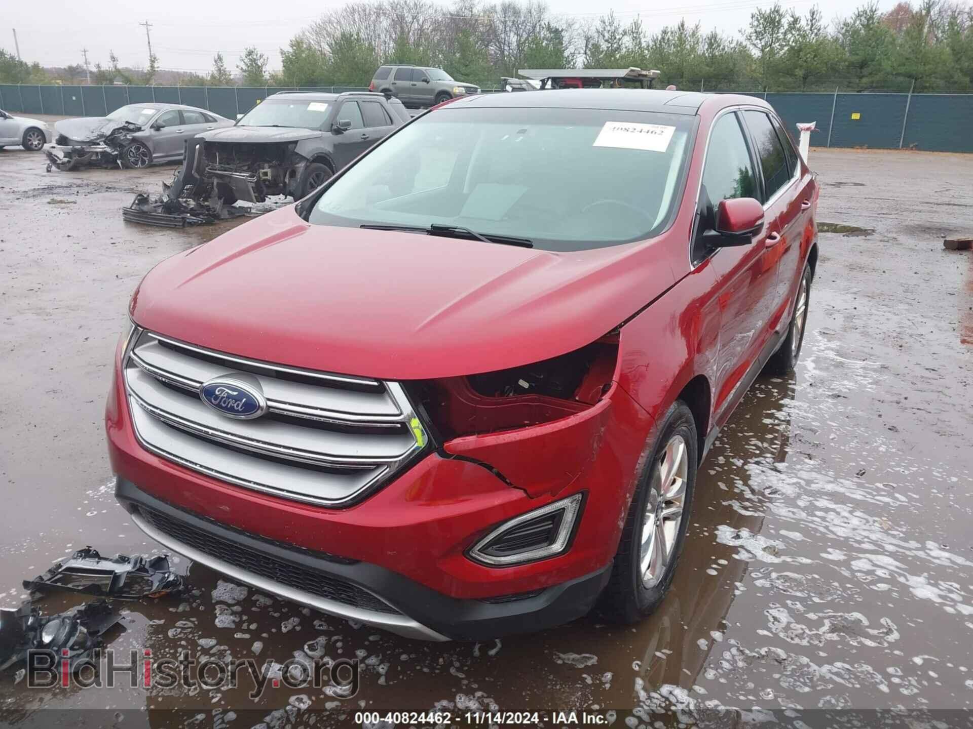 2016 FORD EDGE - VIN: 2FMPK4J94GBB77443 - Фото 2