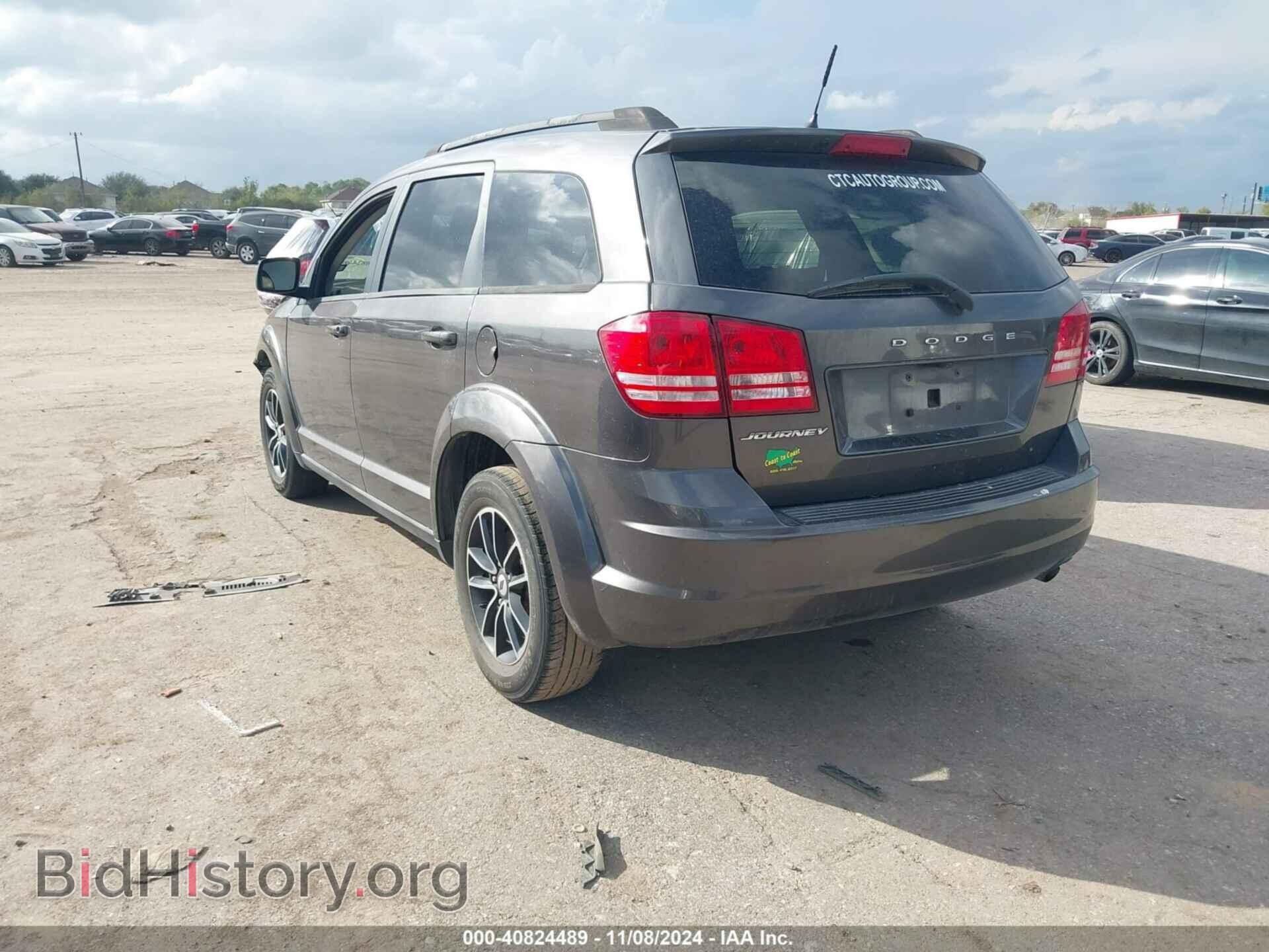2018 DODGE JOURNEY - VIN: 3C4PDCAB9JT508766 - Фото 3
