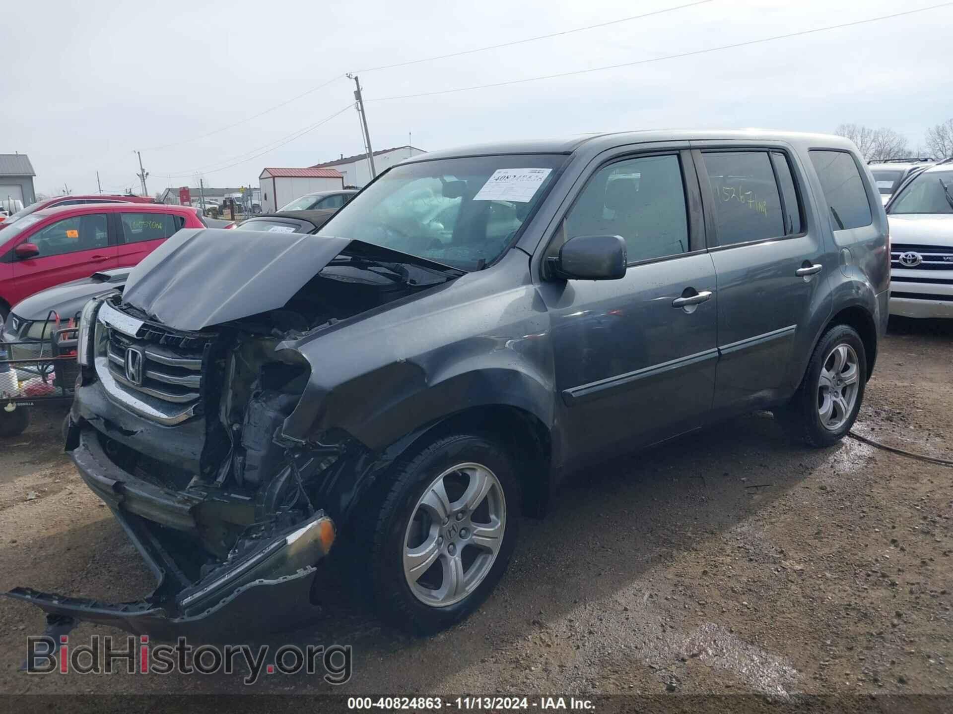 2013 HONDA PILOT - VIN: 5FNYF4H58DB007066 - Фото 2