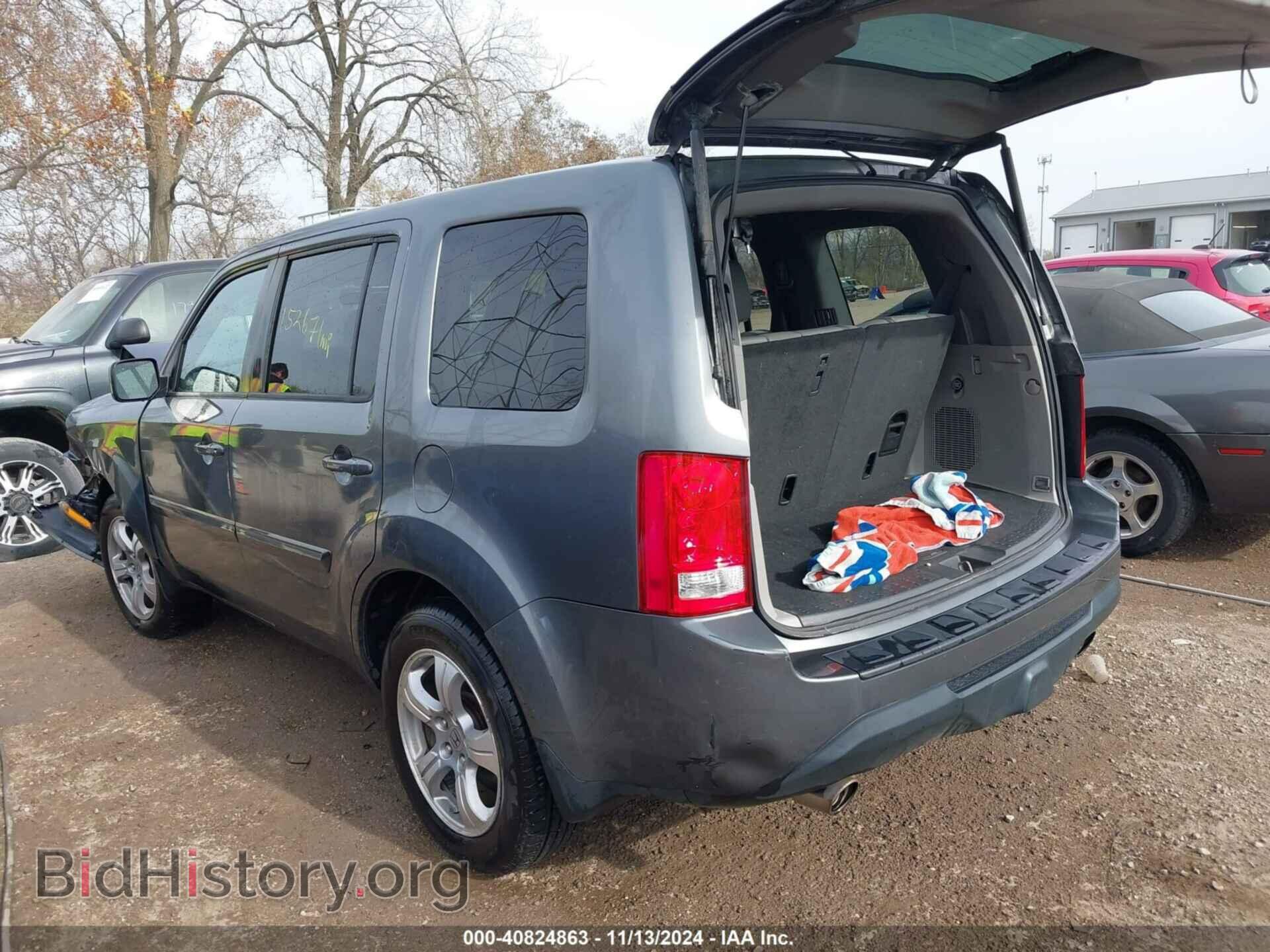 2013 HONDA PILOT - VIN: 5FNYF4H58DB007066 - Фото 3