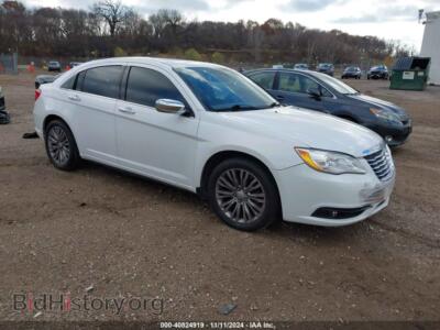 2013 Chrysler 200 Limited, white — VIN 1C3CCBCG1DN611953, IAAI