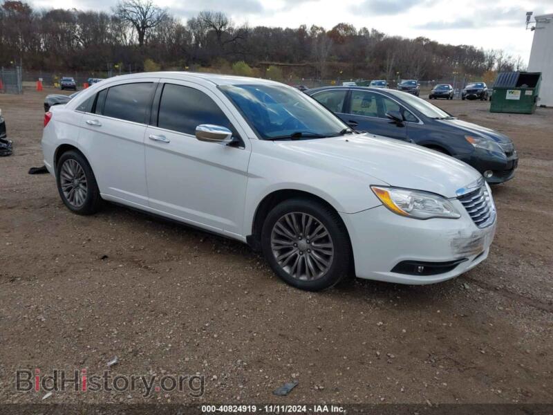 2013 Chrysler 200 LIMITED (VIN 1C3CCBCG1DN611953) — фото 1 из 16, IAAI, повреждение: передняя часть