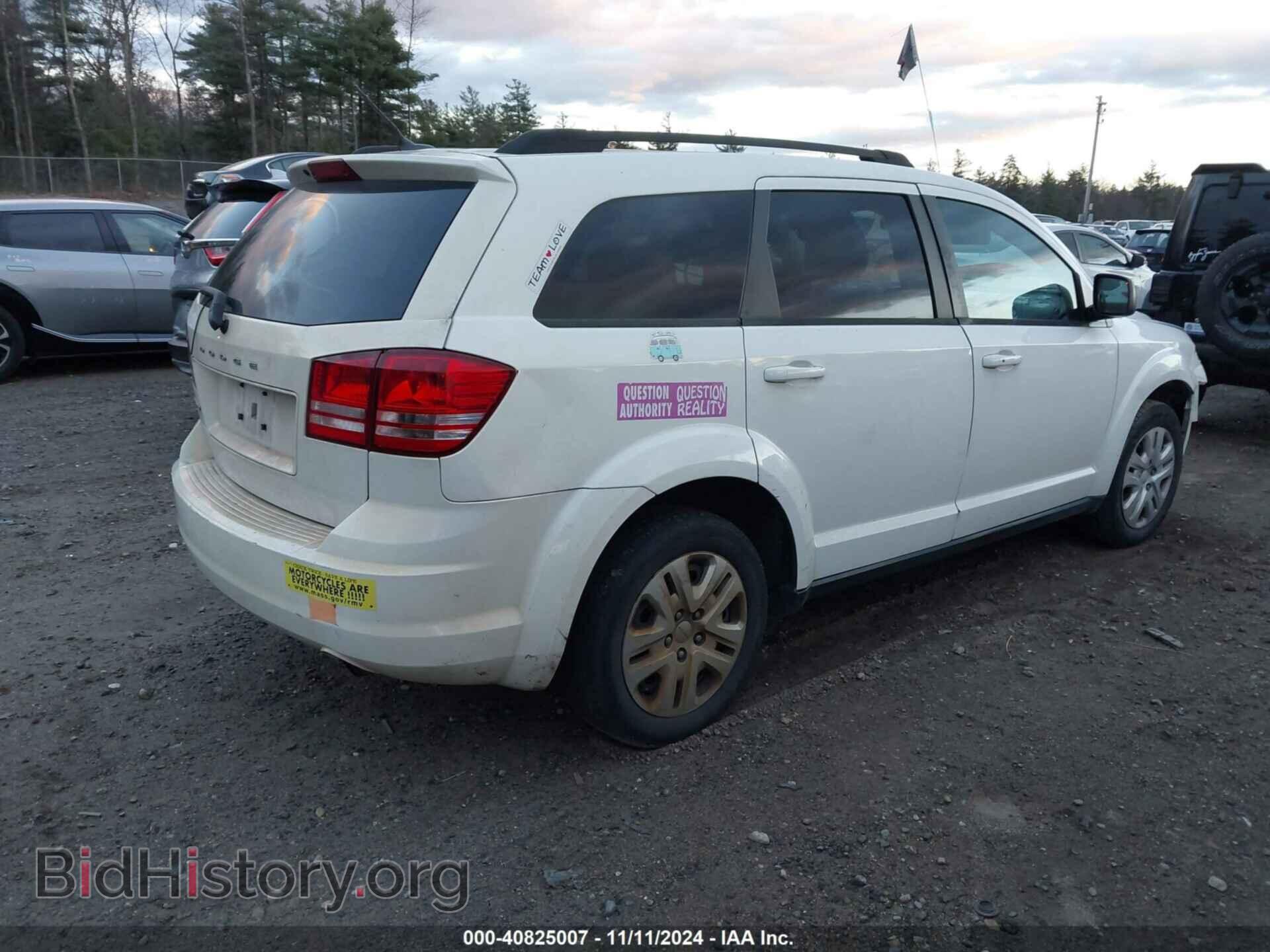 2017 DODGE JOURNEY - VIN: 3C4PDCAB8HT557063 - Фото 4
