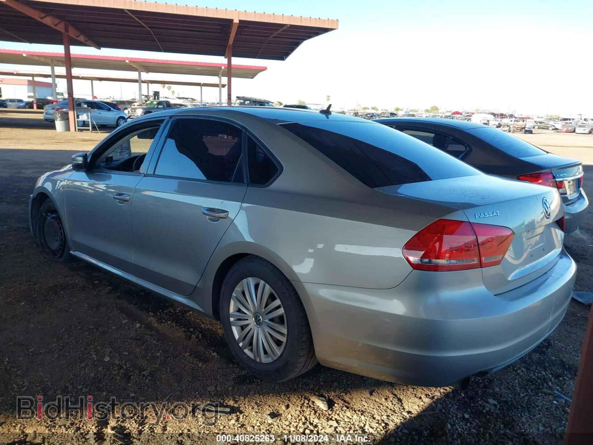 2014 VOLKSWAGEN PASSAT - VIN: 1VWAT7A3XEC111445 - Фото 3