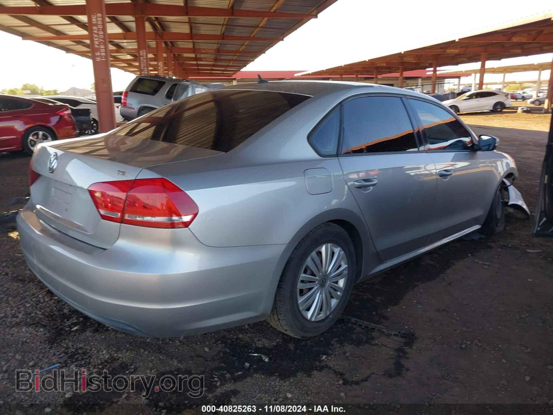 2014 VOLKSWAGEN PASSAT - VIN: 1VWAT7A3XEC111445 - Фото 4