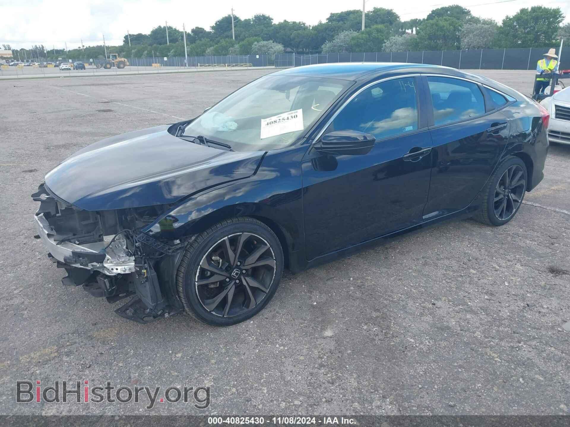 2019 HONDA CIVIC - VIN: 2HGFC2F80KH572678 - Фото 2