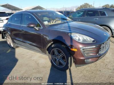 2016 Porsche MACAN S, черный — VIN WP1AB2A54GLB56909, IAAI