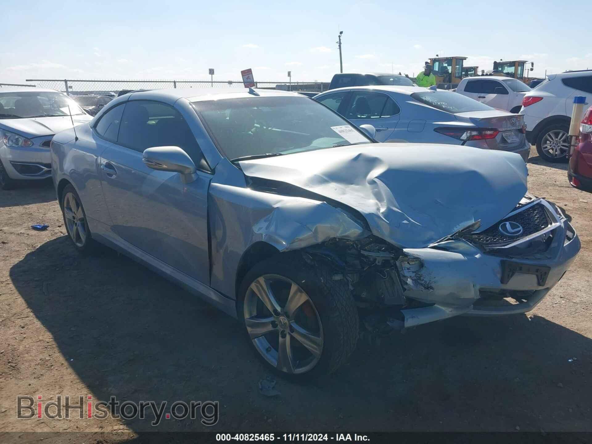 Photo JTHFF2C21C2522774 - LEXUS IS 250C 2012