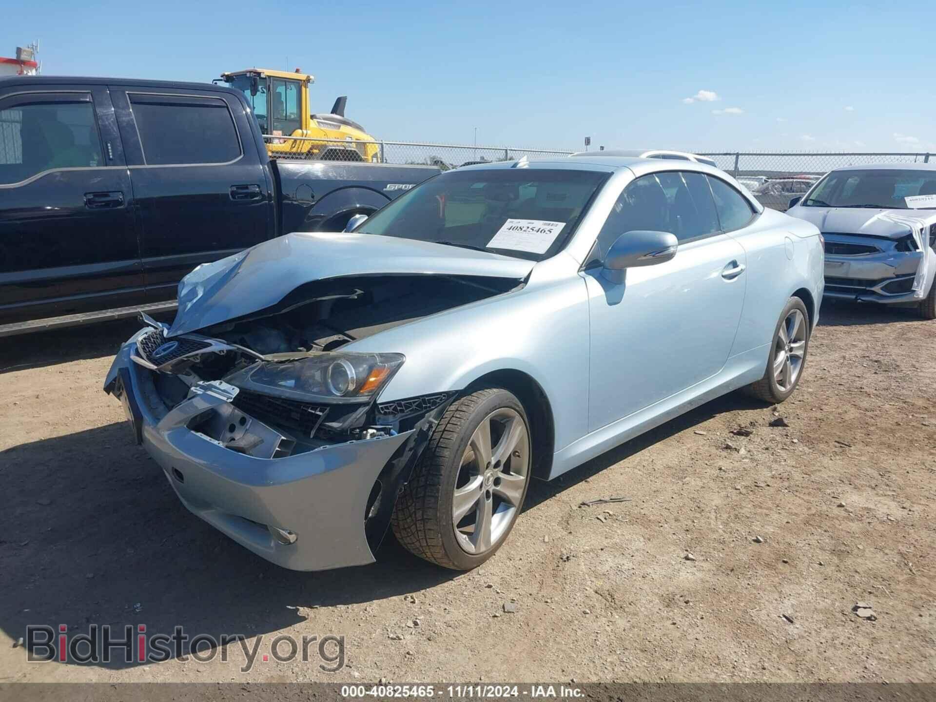 2012 LEXUS IS 250C - VIN: JTHFF2C21C2522774 - Фото 2