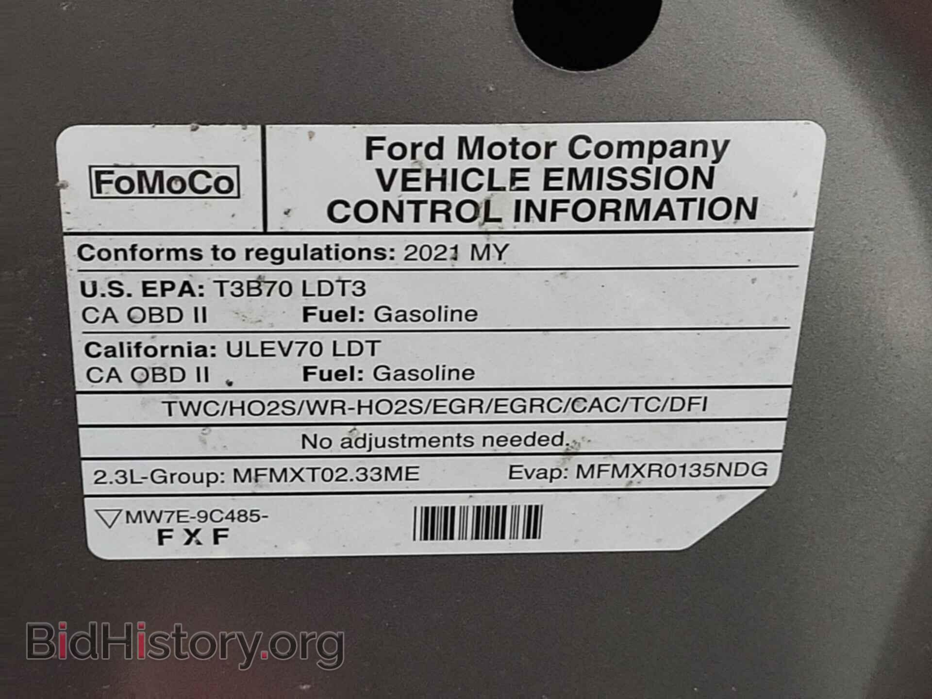 2021 FORD RANGER - VIN: 1FTER4FH8MLD11356 - Фото 8