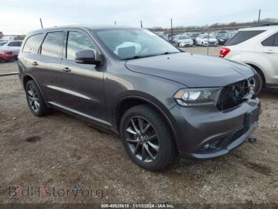 2017 Dodge DURANGO GT AWD, black — VIN 1C4RDJDG7HC775043, IAAI