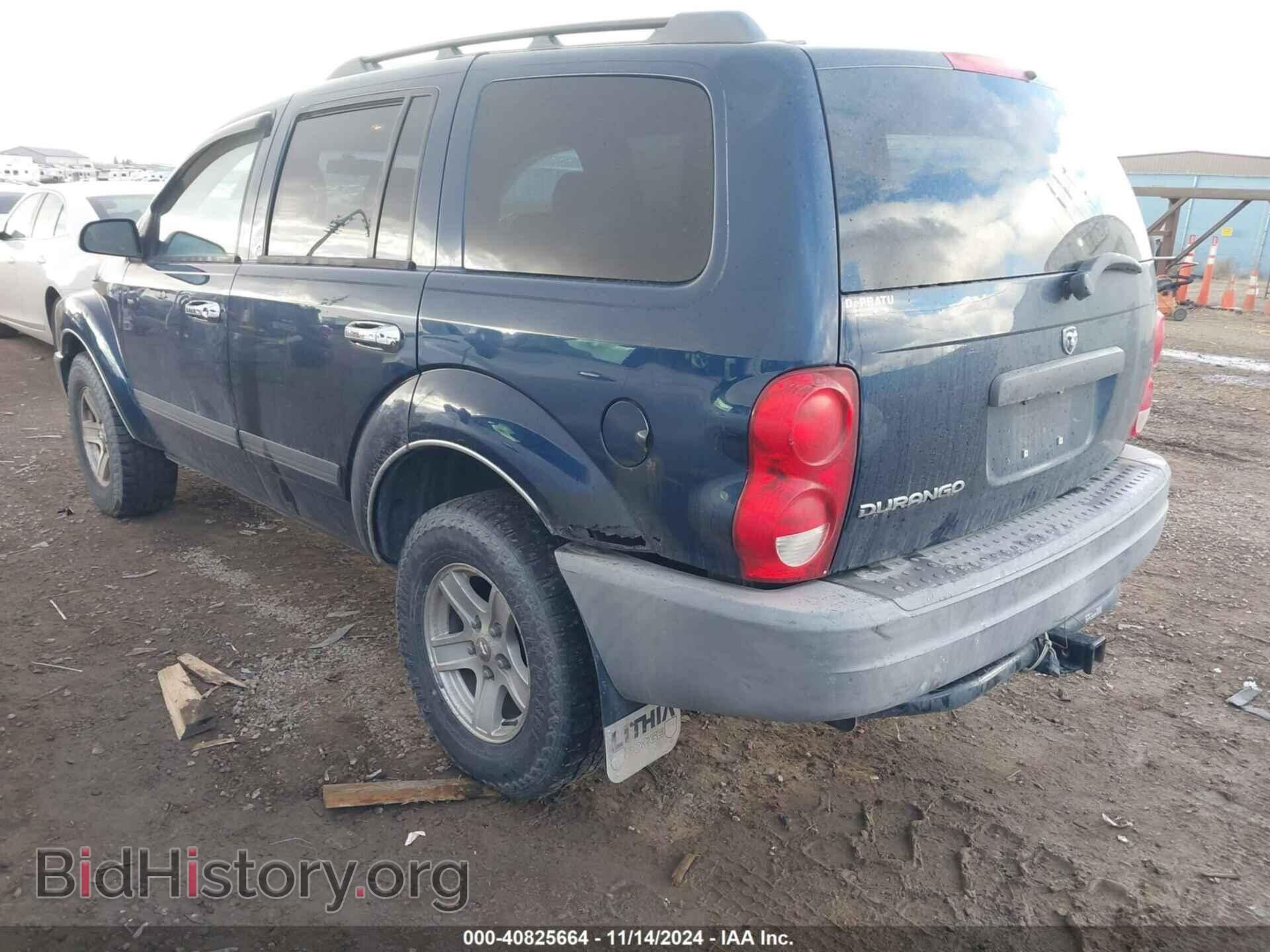 2006 DODGE DURANGO - VIN: 1D4HB38NX6F120752 - Фото 3