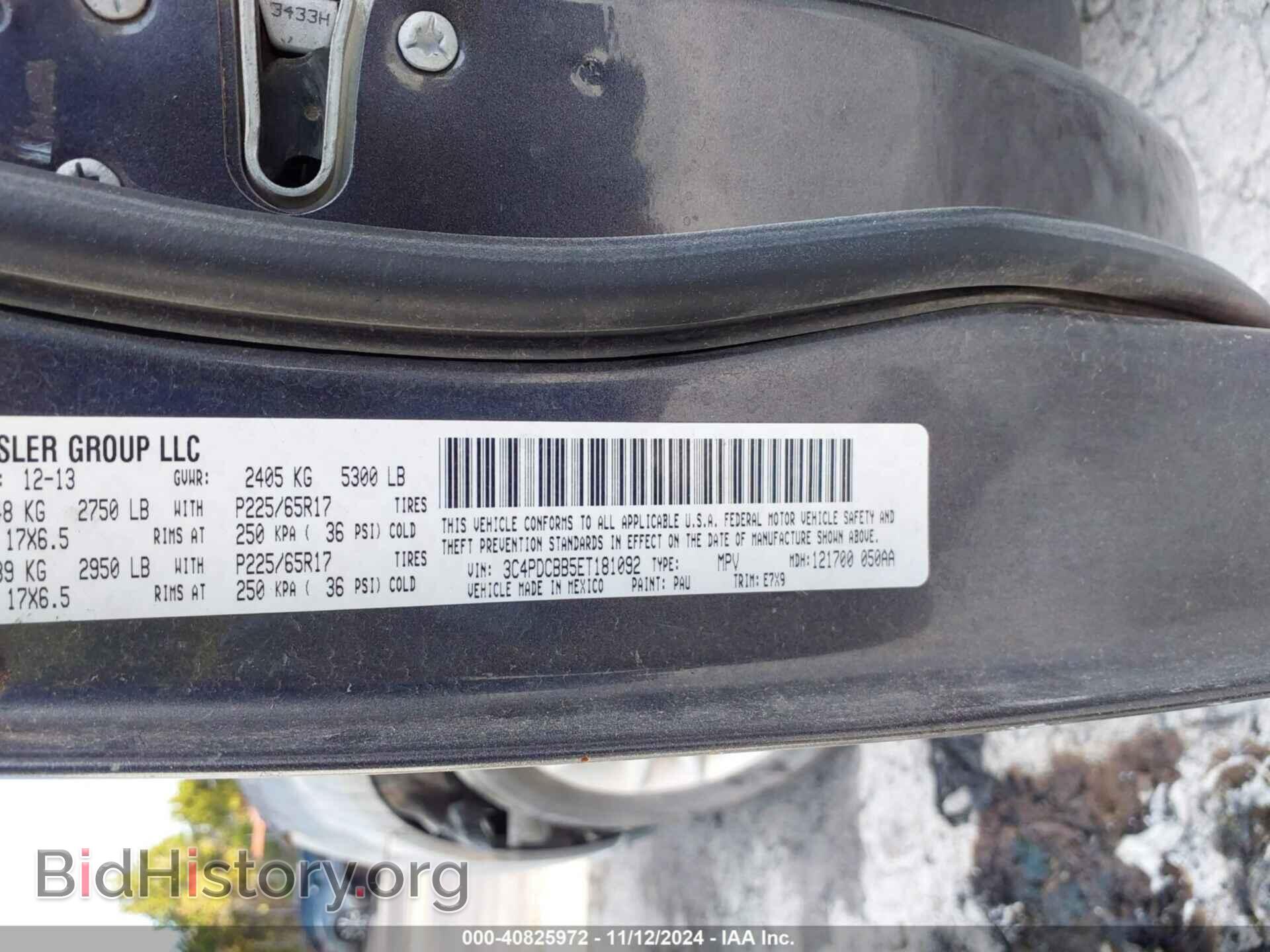 2014 DODGE JOURNEY - VIN: 3C4PDCBB5ET181092 - Photo 9