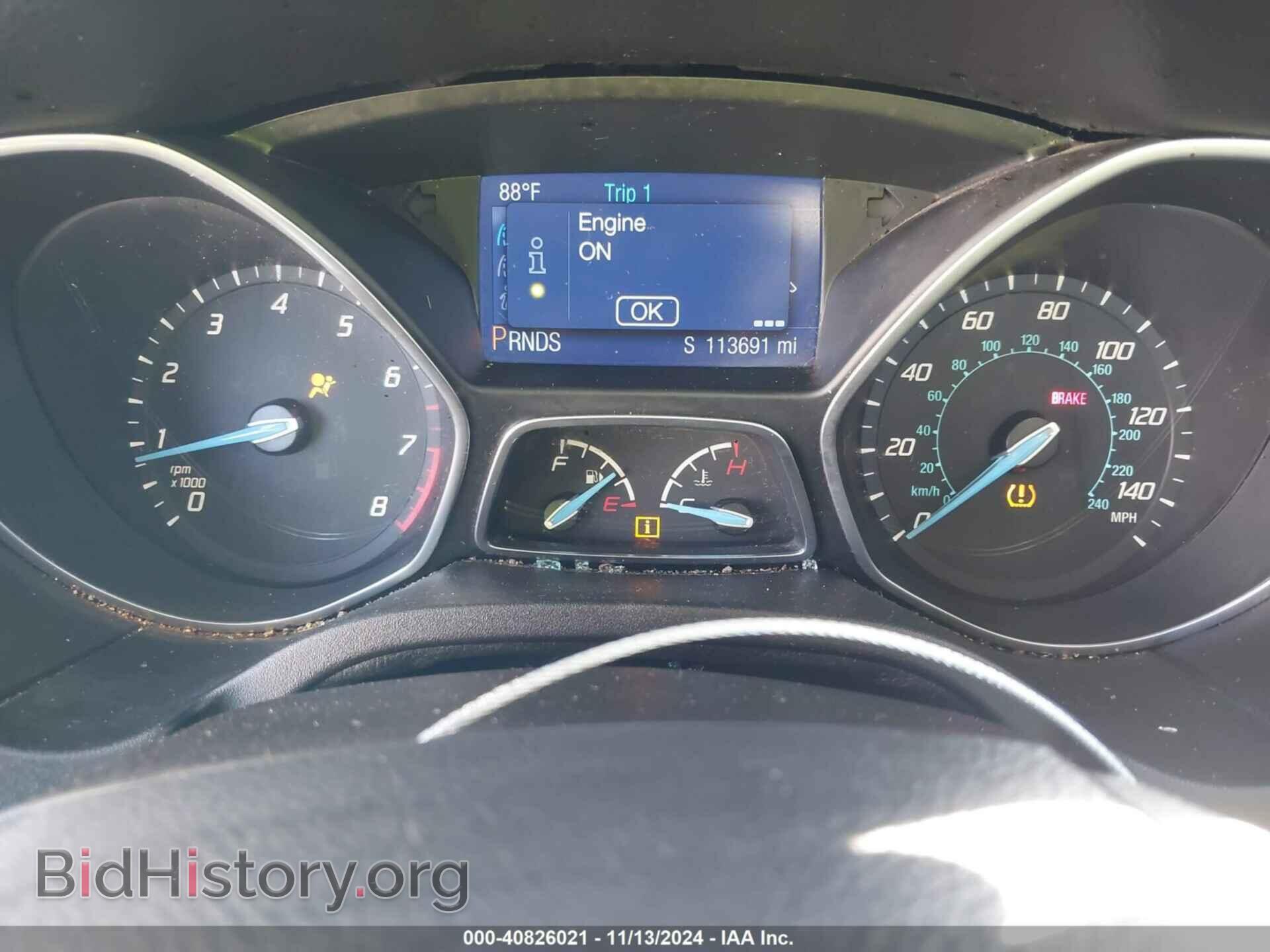 2014 FORD FOCUS - VIN: 1FADP3F22EL191147 - Фото 7