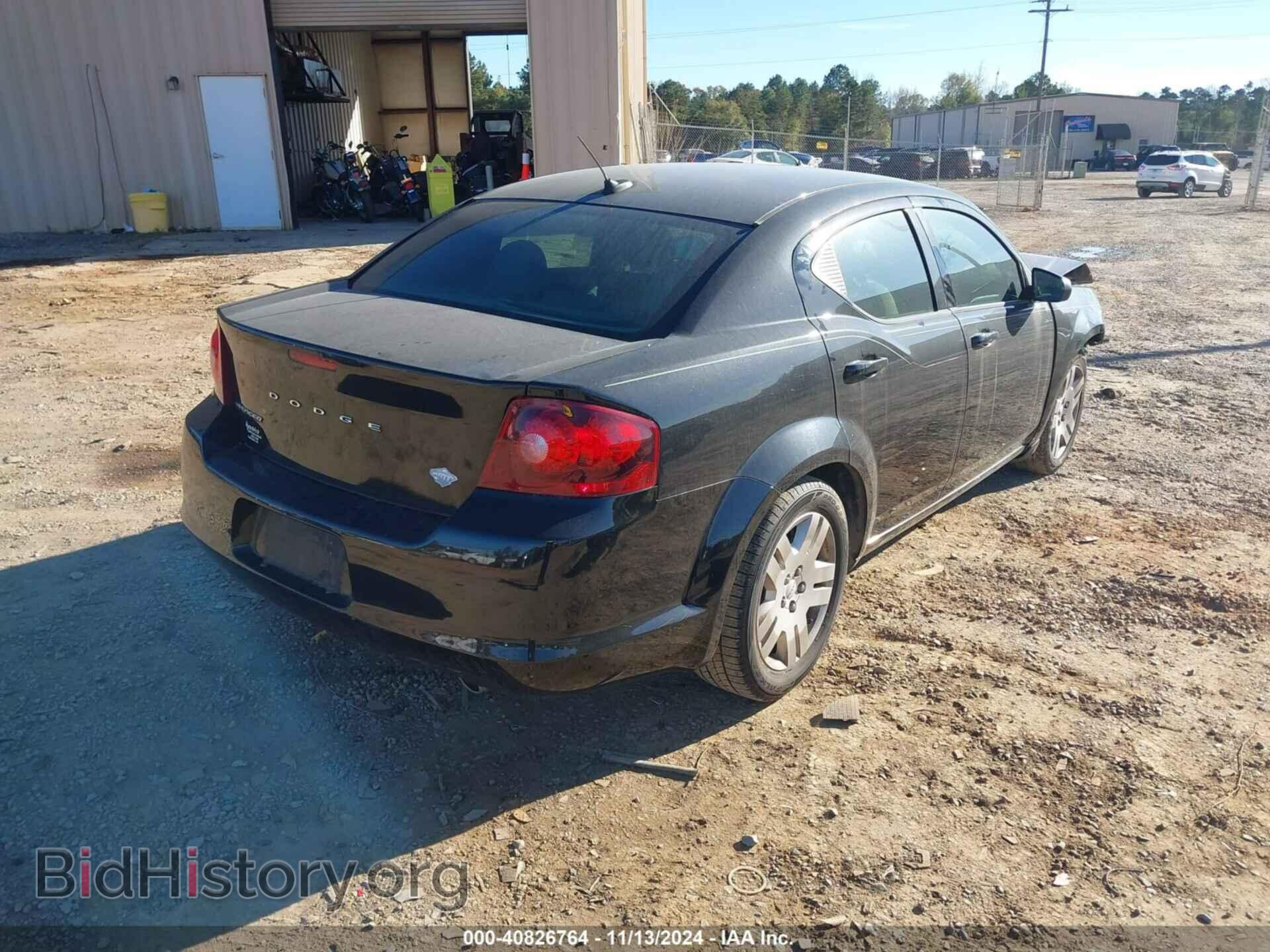 2014 DODGE AVENGER - VIN: 1C3CDZAG2EN132502 - Фото 4