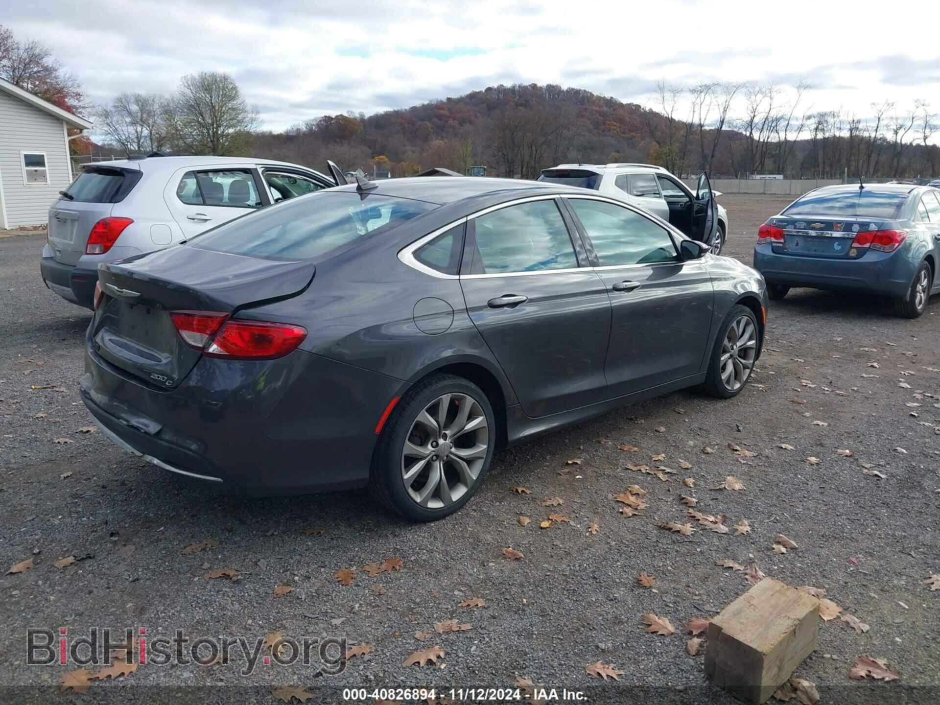 2015 CHRYSLER 200 - VIN: 1C3CCCCB0FN501781 - Фото 4