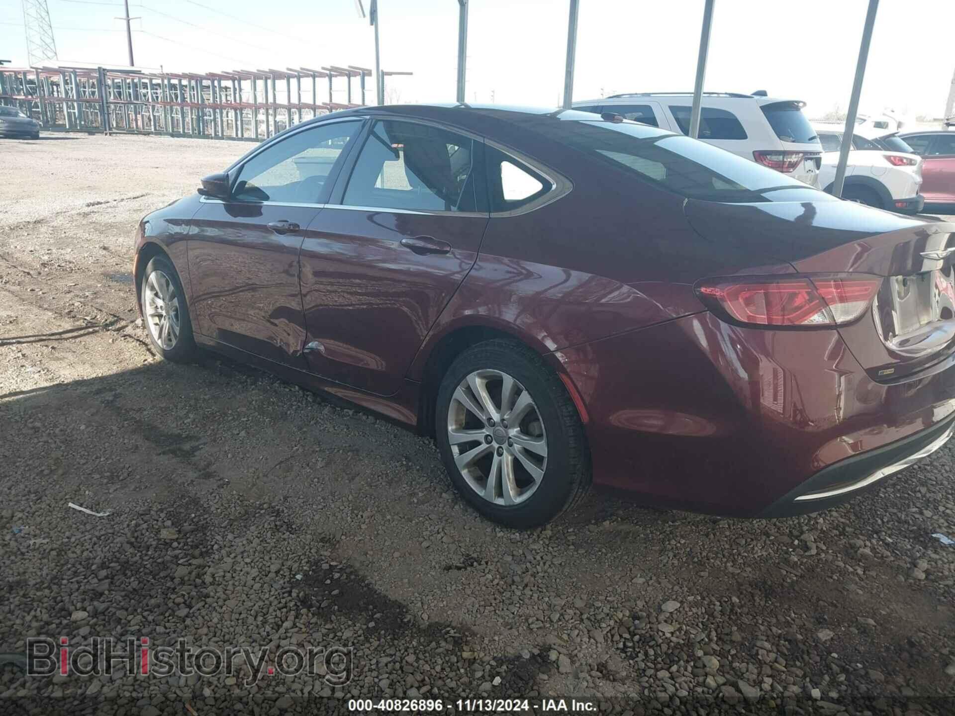 2015 CHRYSLER 200 - VIN: 1C3CCCAB5FN688163 - Фото 3