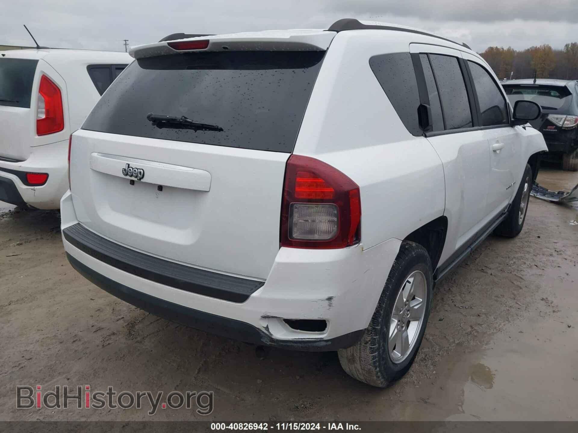 2014 JEEP COMPASS - VIN: 1C4NJCBAXED772340 - Фото 4