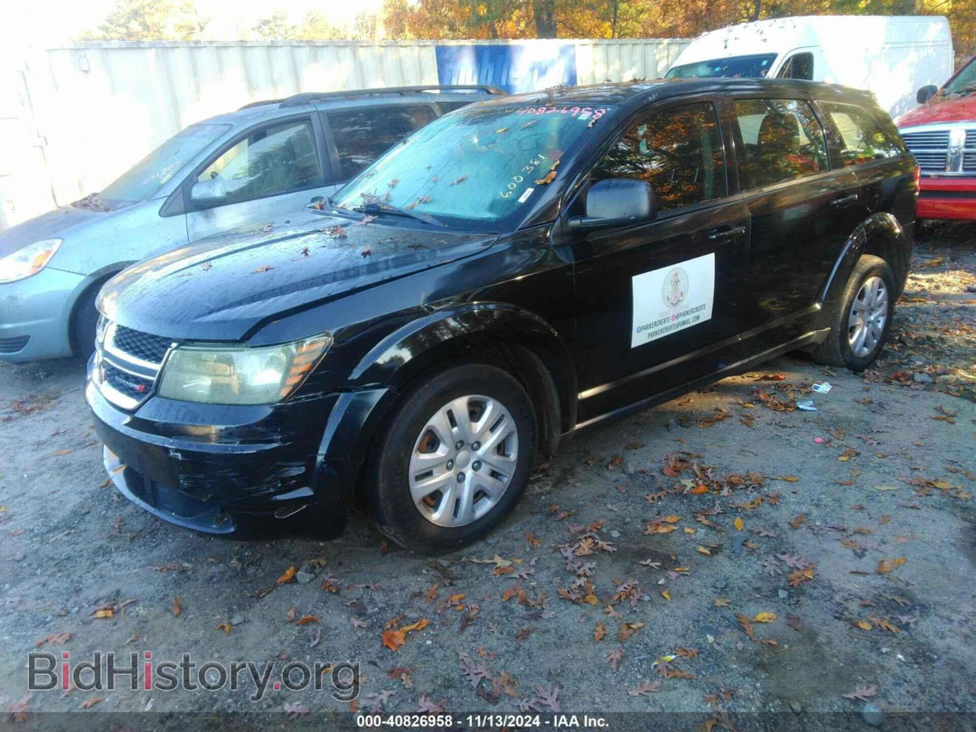 2015 DODGE JOURNEY - VIN: 3C4PDCAB1FT600381 - Фото 2