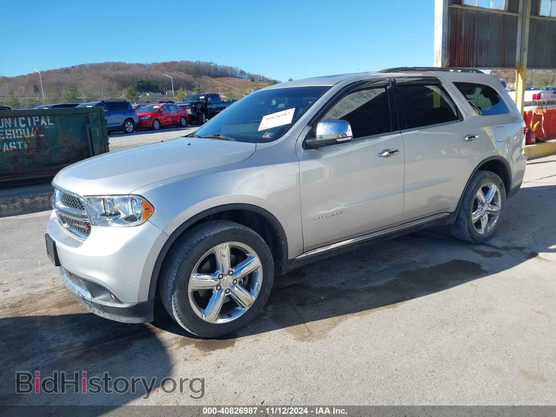 2012 DODGE DURANGO - VIN: 1C4RDJEG0CC329856 - Фото 2
