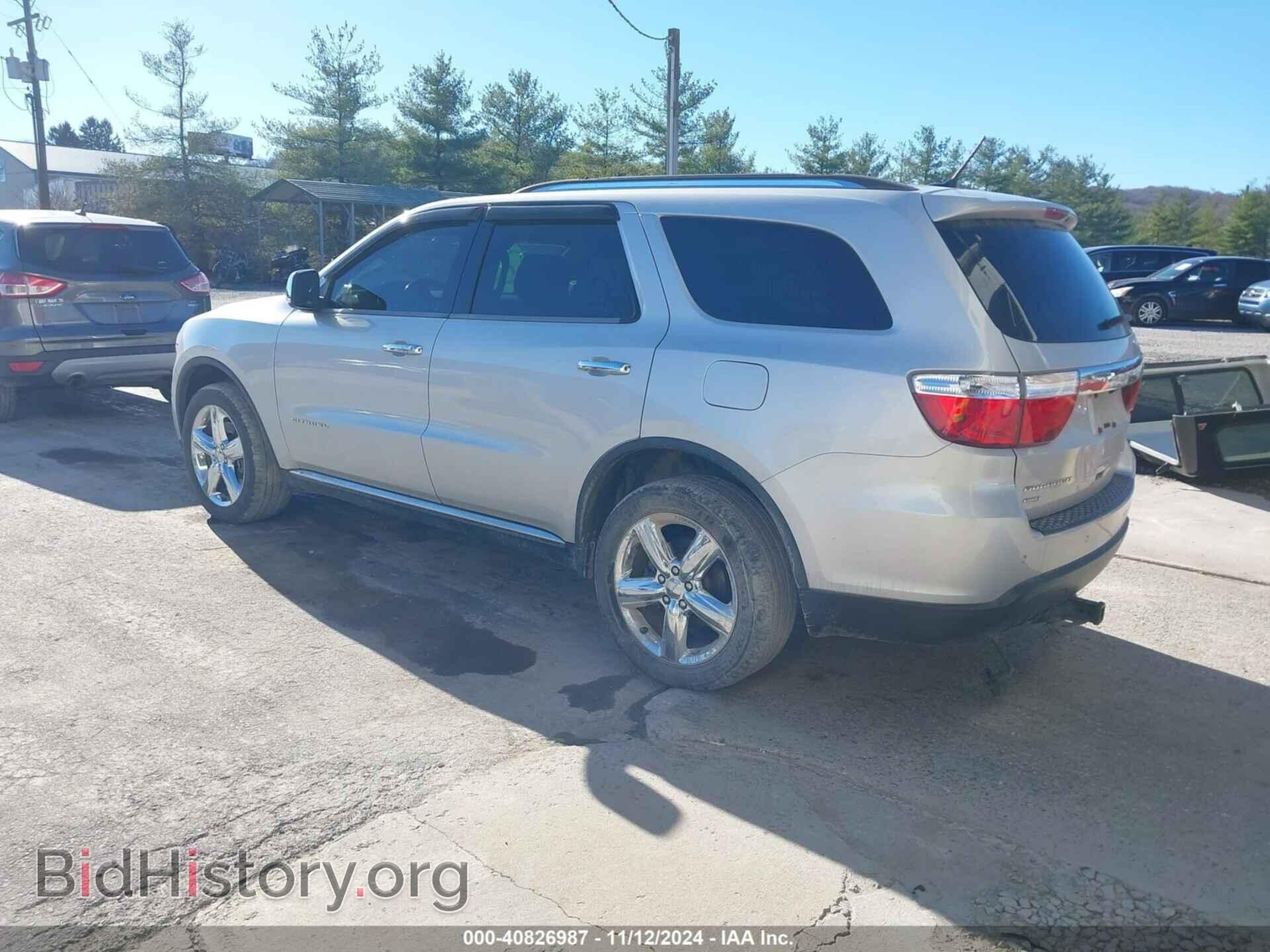 2012 DODGE DURANGO - VIN: 1C4RDJEG0CC329856 - Фото 3