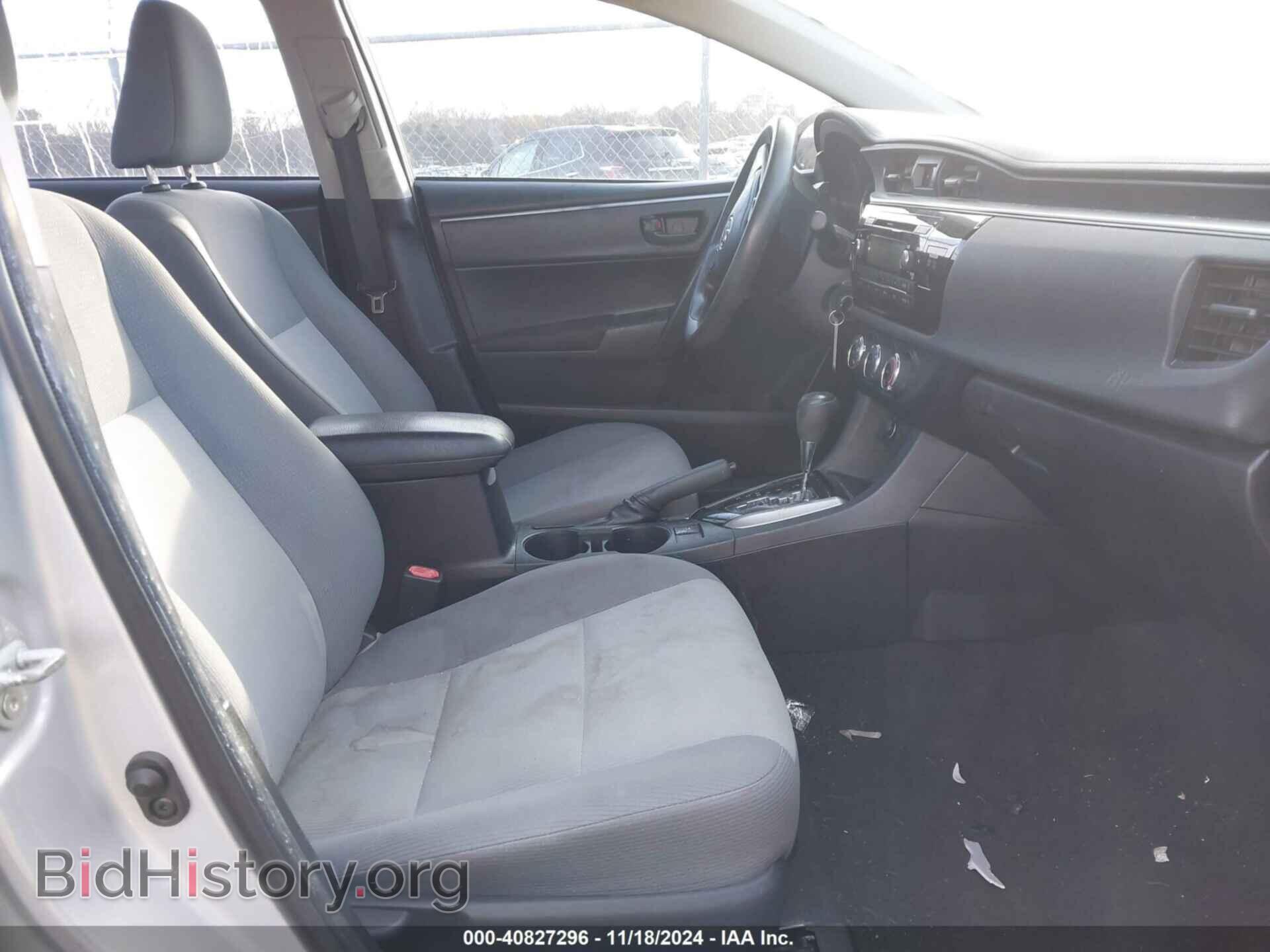 2014 TOYOTA COROLLA - VIN: 2T1BURHEXEC037801 - Фото 5