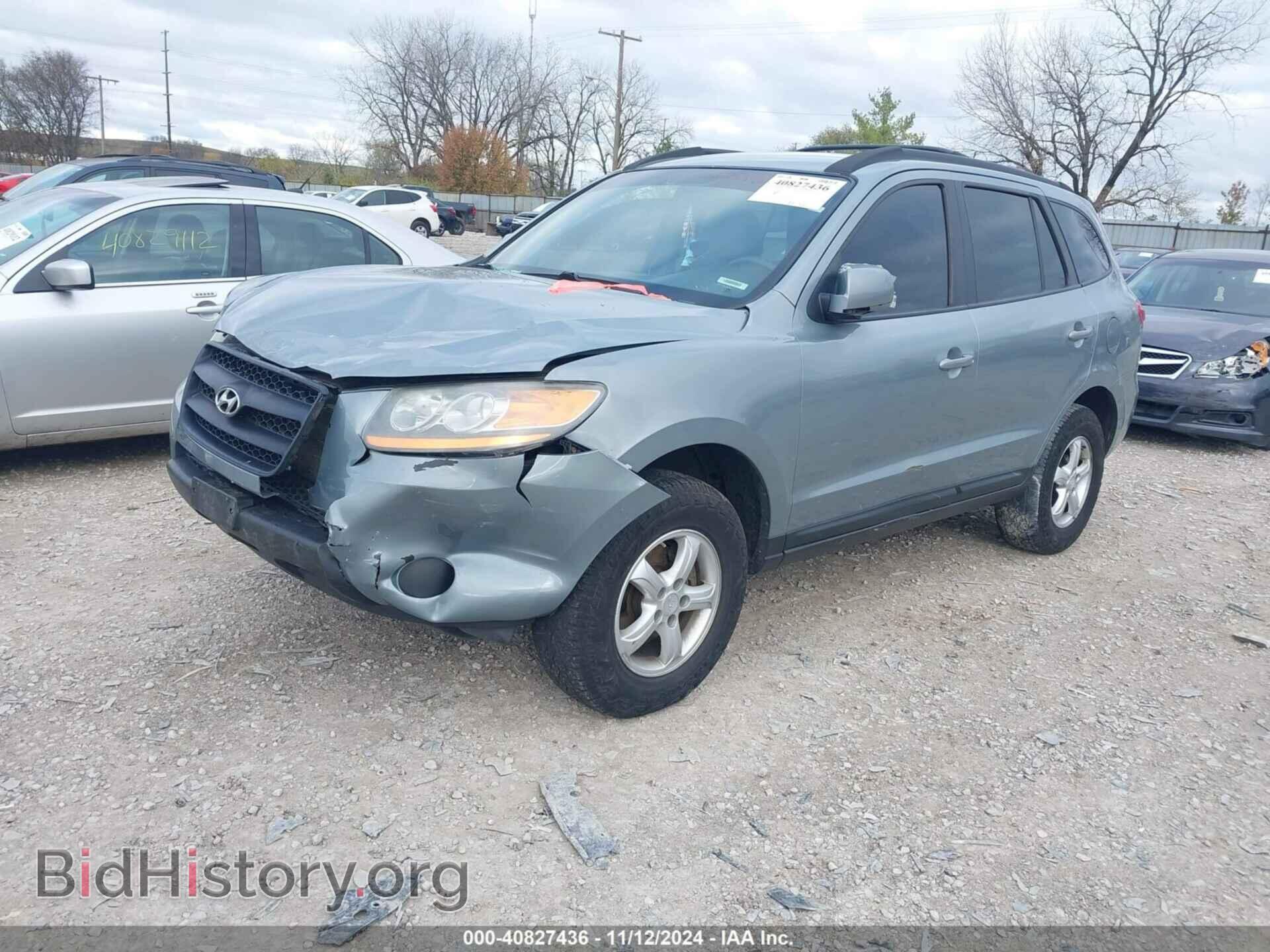 2008 HYUNDAI SANTA FE - VIN: 5NMSG73D68H180687 - Фото 2