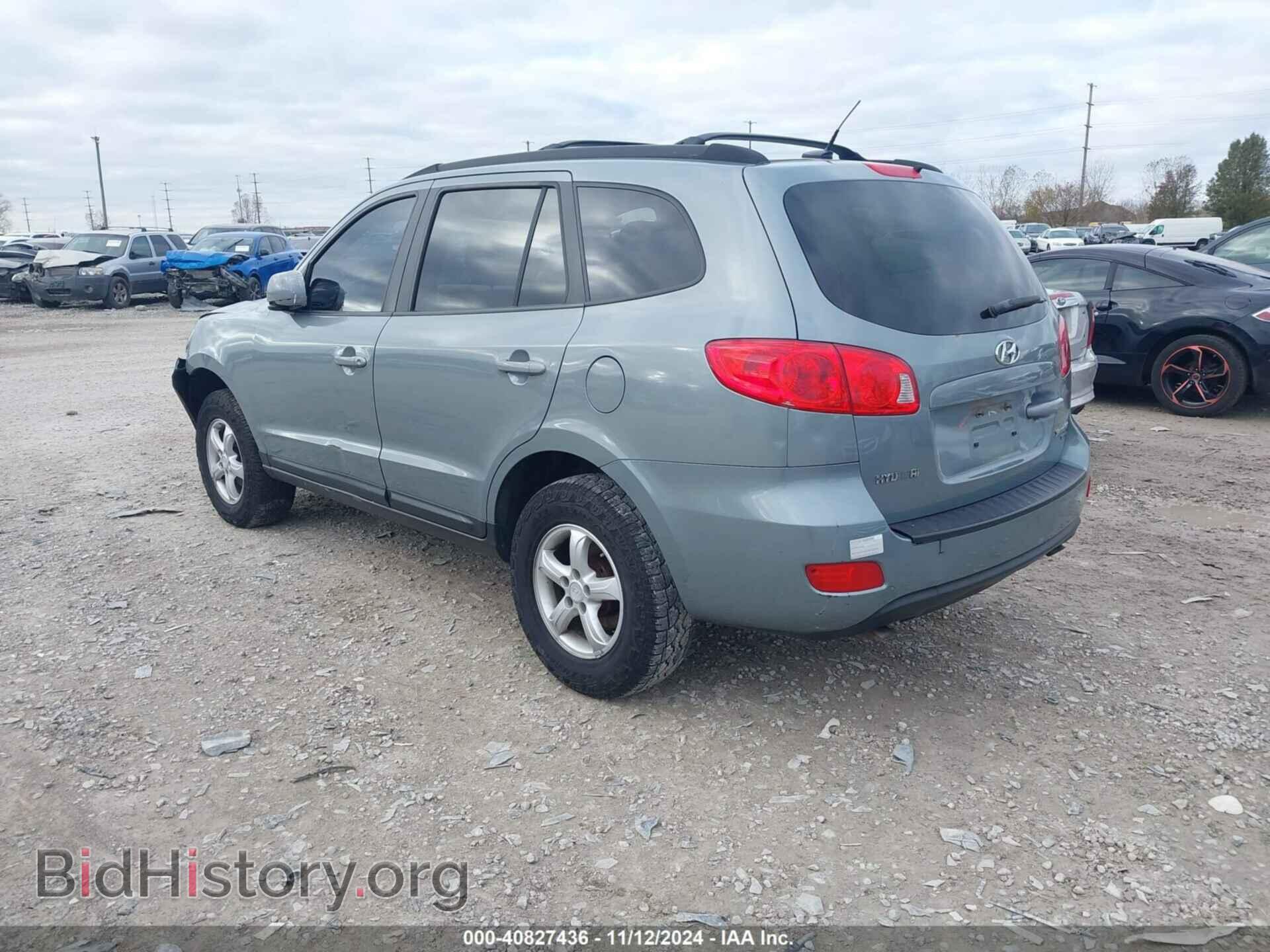 2008 HYUNDAI SANTA FE - VIN: 5NMSG73D68H180687 - Фото 3