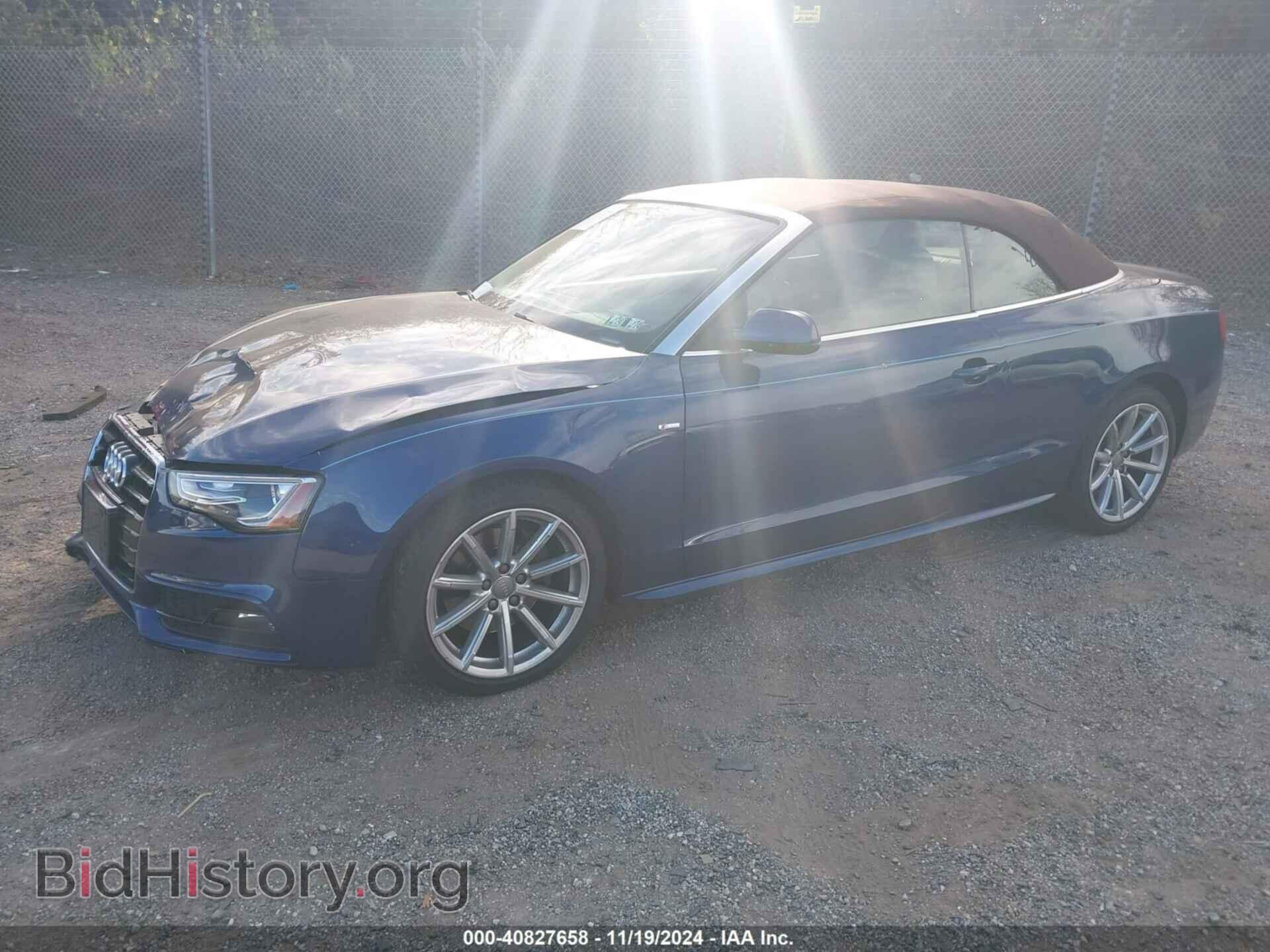 2015 AUDI A5 - VIN: WAUMFAFH4FN002880 - Фото 2