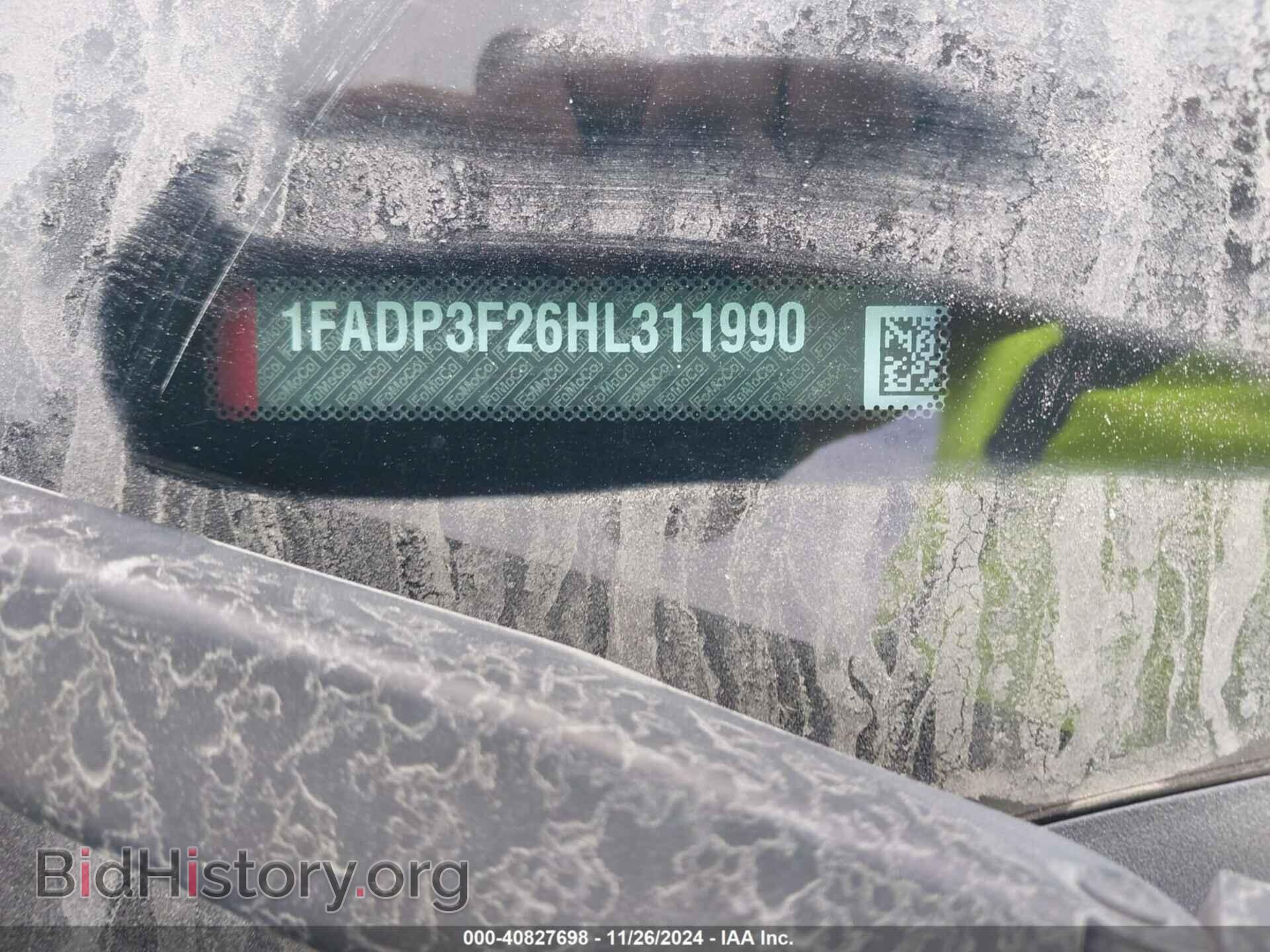 2017 FORD FOCUS - VIN: 1FADP3F26HL311990 - Фото 9