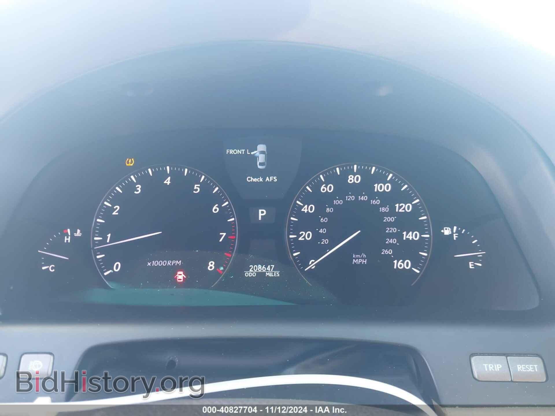 2010 LEXUS LS 460 - VIN: JTHCL5EF0A5004969 - Фото 7