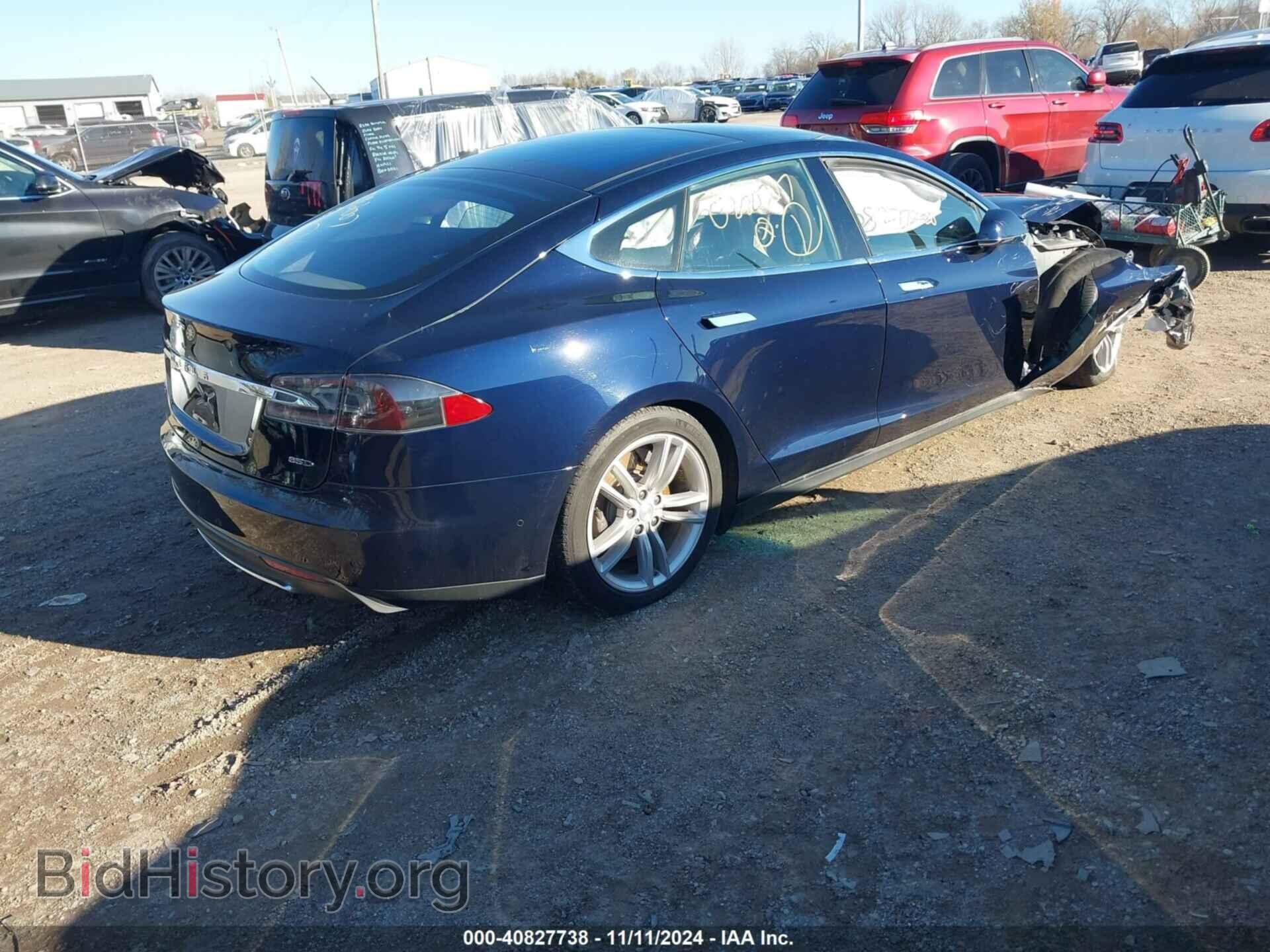 2015 TESLA MODEL S - VIN: 5YJSA1H2XFF082007 - Фото 4