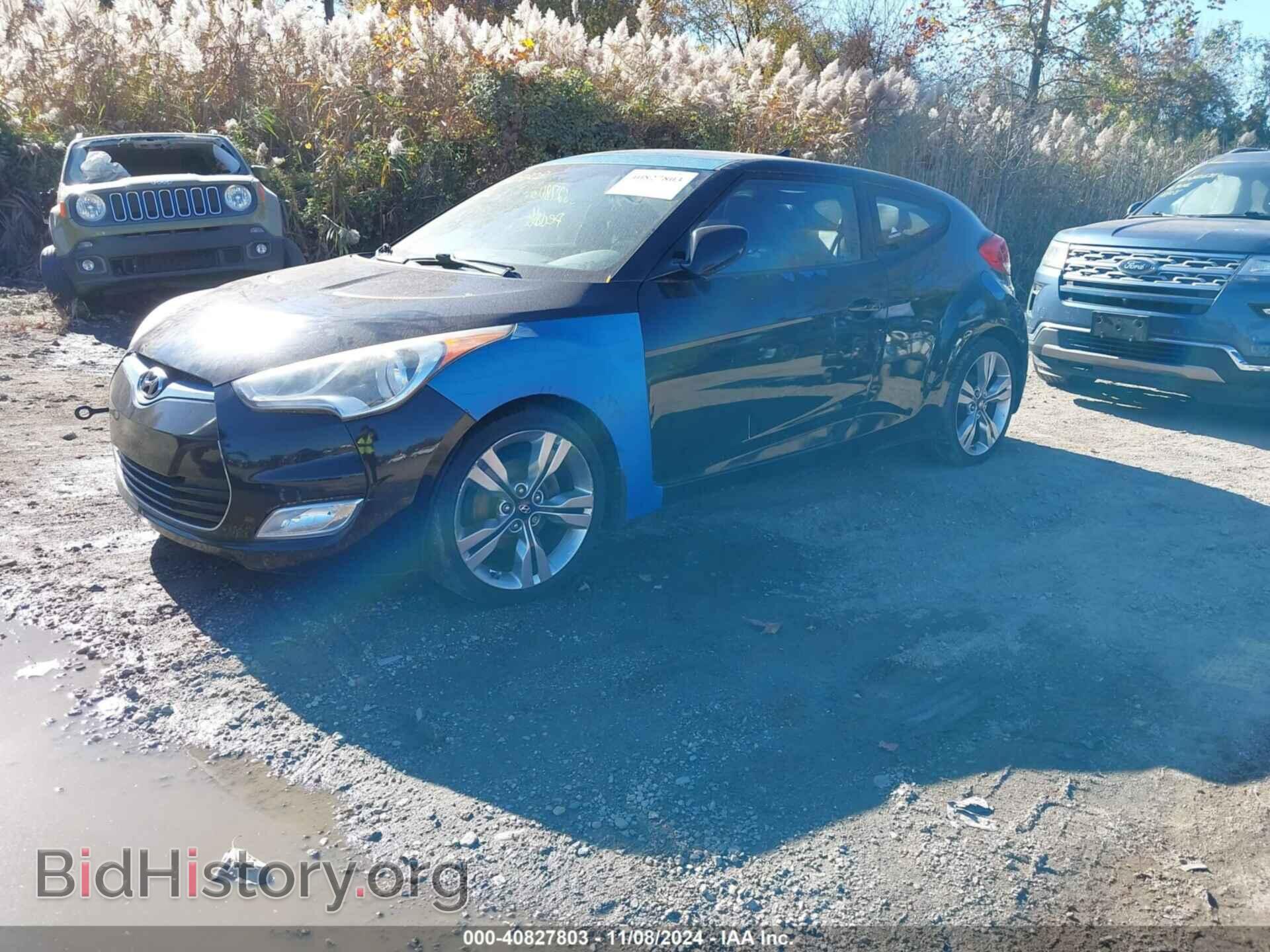2012 HYUNDAI VELOSTER - VIN: KMHTC6AD5CU032654 - Фото 2