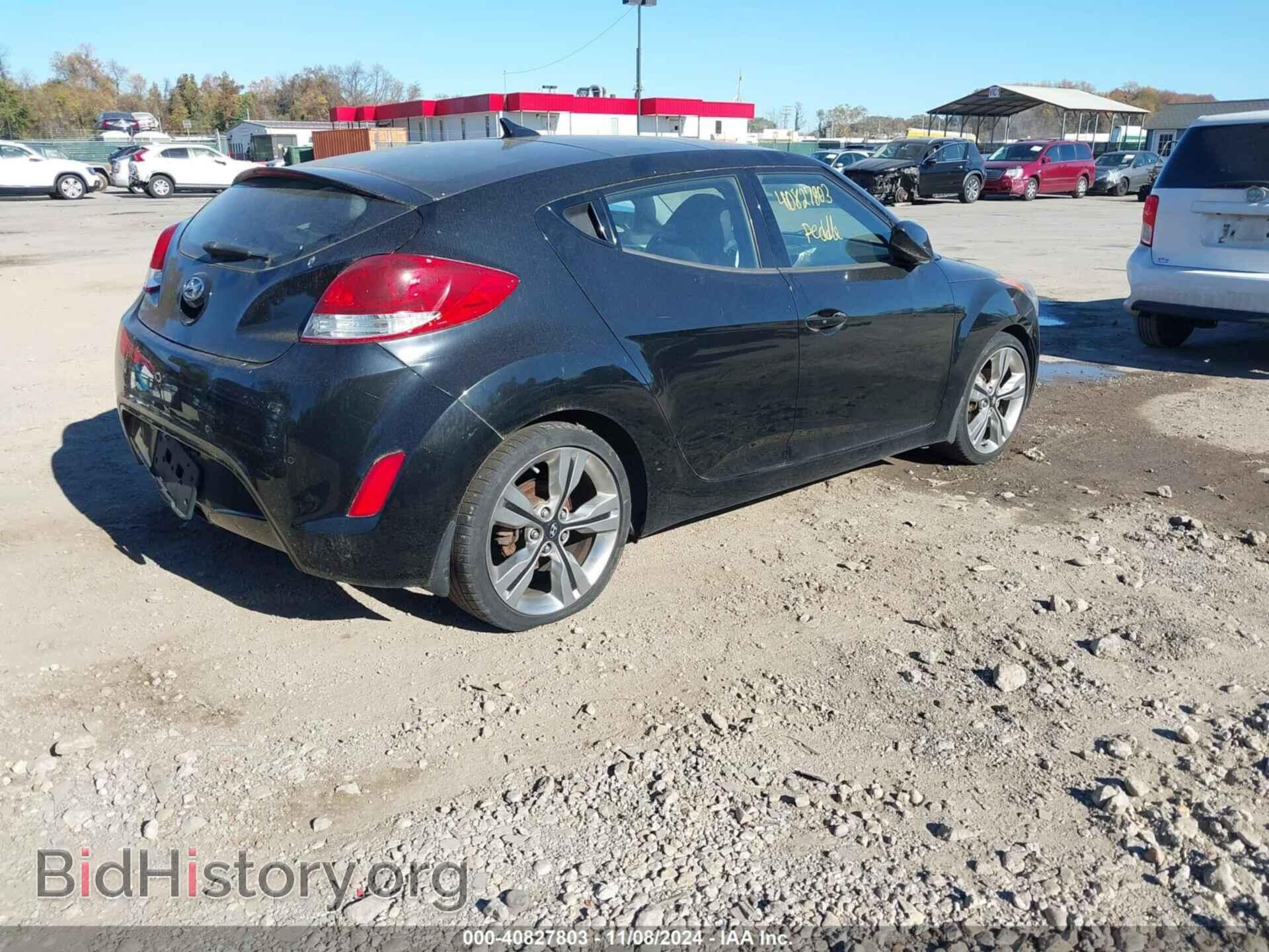 2012 HYUNDAI VELOSTER - VIN: KMHTC6AD5CU032654 - Фото 4
