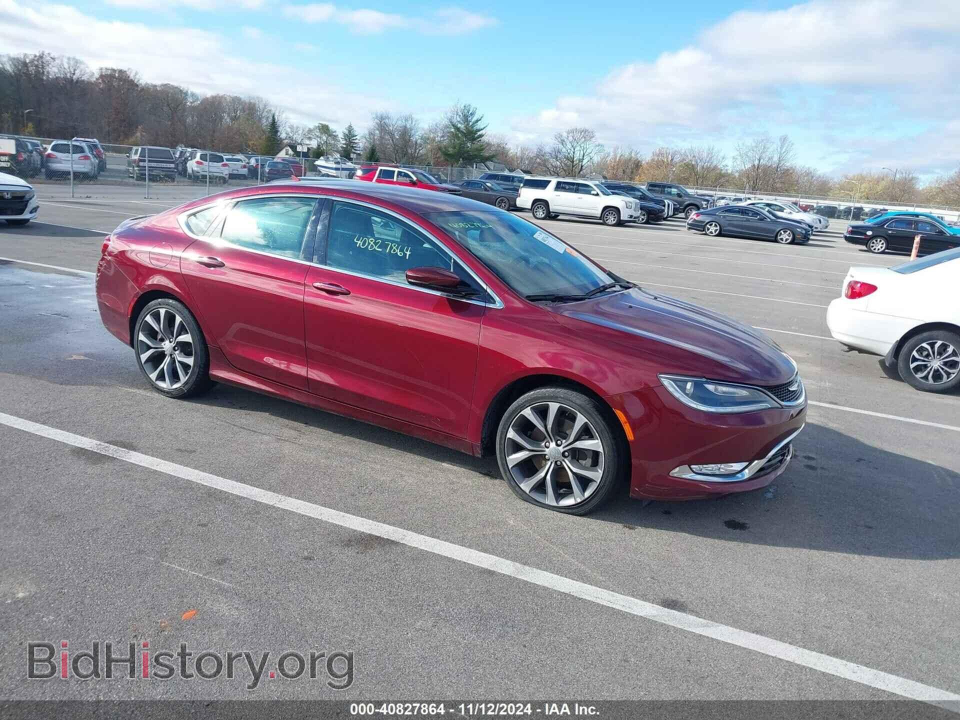 Фотография 1C3CCCCG4FN580982 - CHRYSLER 200 2015