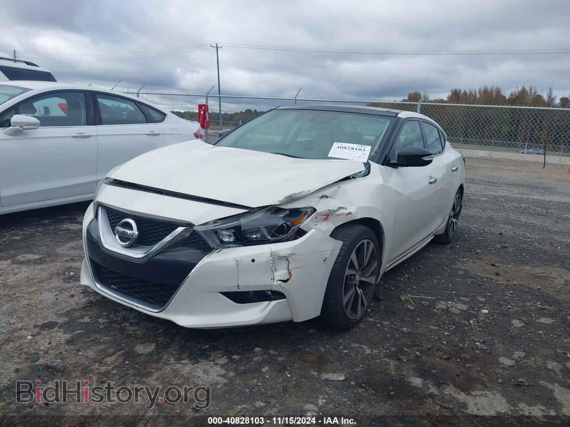 2016 NISSAN MAXIMA - VIN: 1N4AA6AP1GC392789 - Фото 2