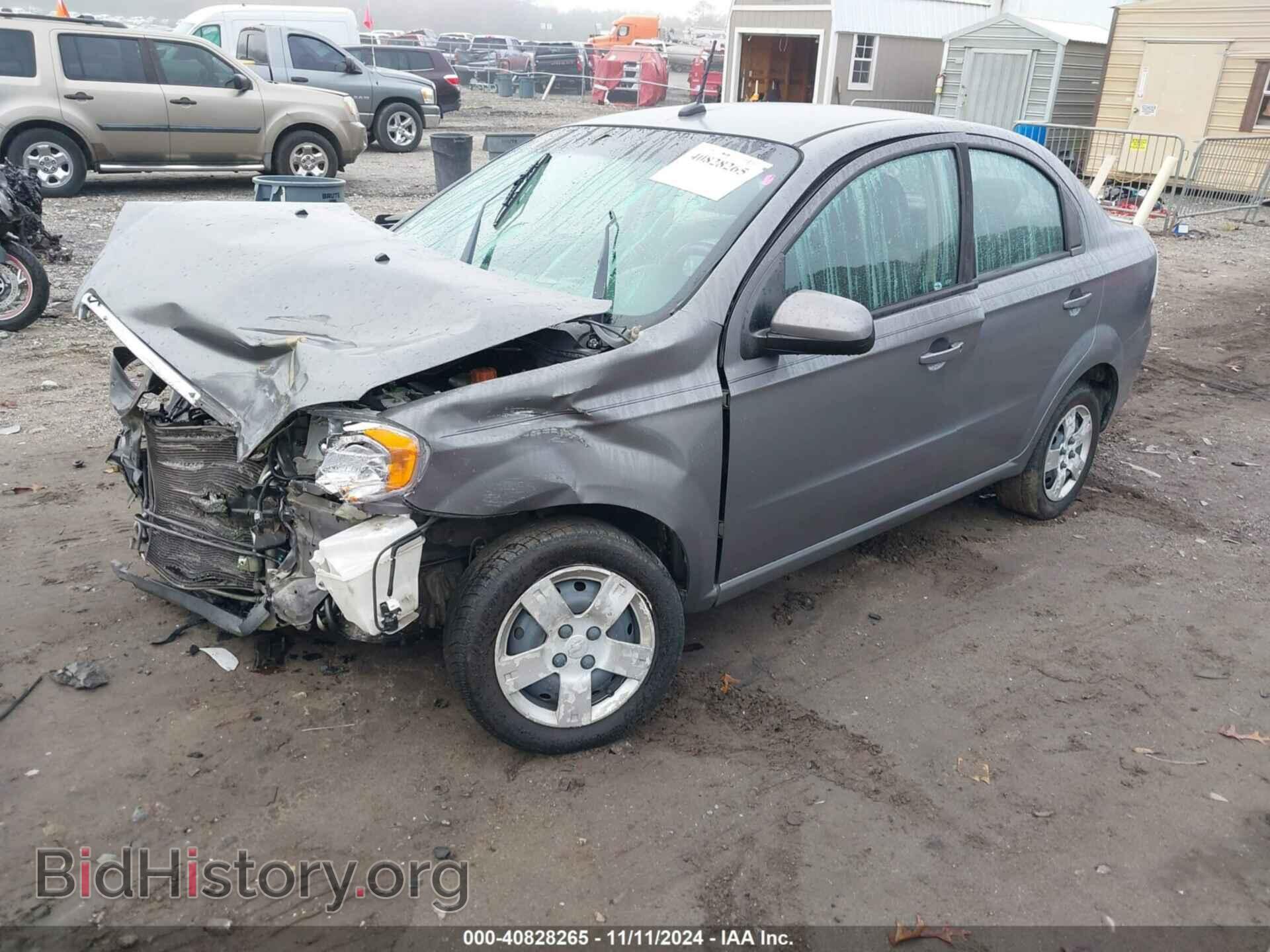 2011 CHEVROLET AVEO - VIN: KL1TD5DE3BB189746 - Фото 2