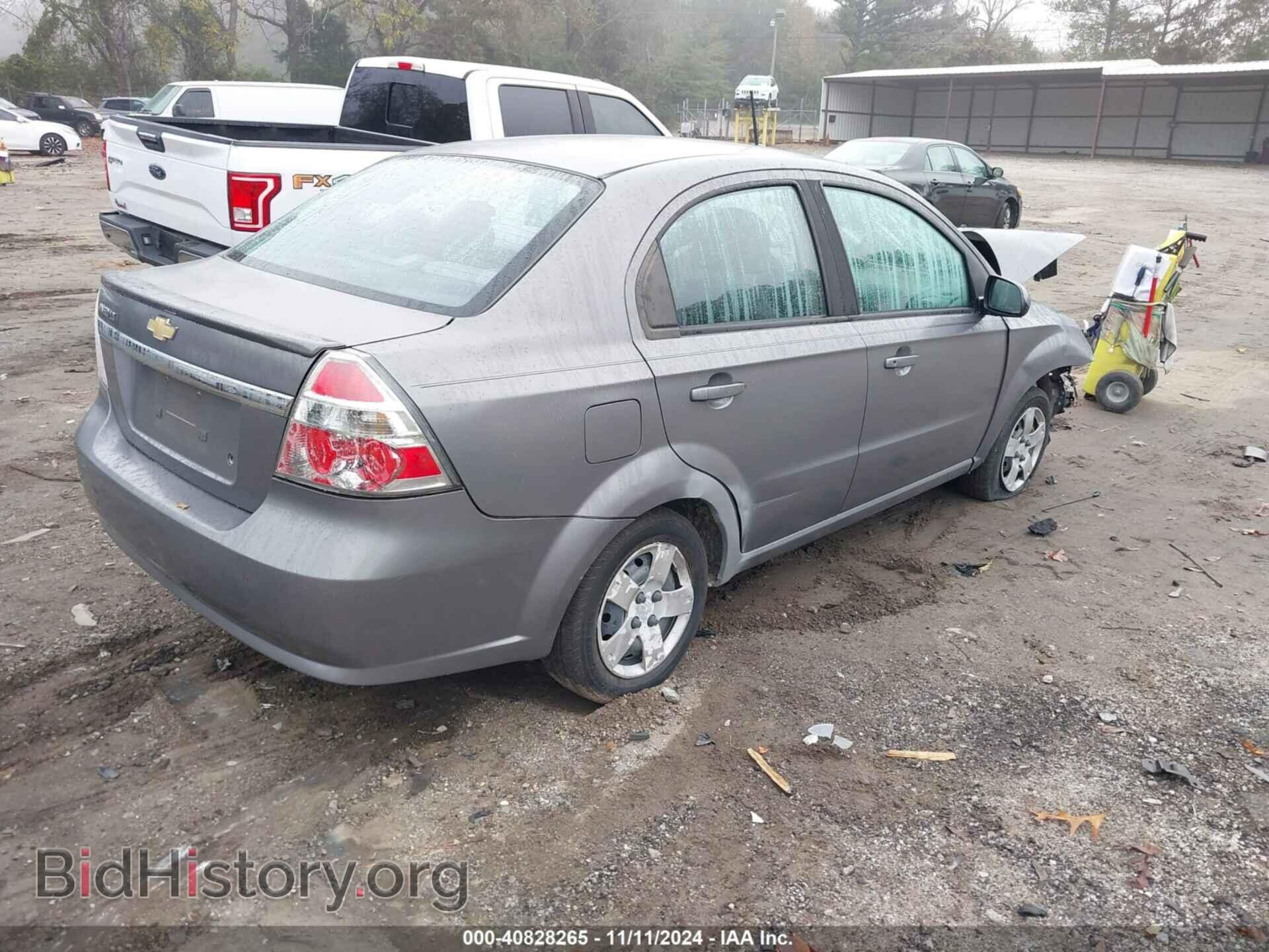 2011 CHEVROLET AVEO - VIN: KL1TD5DE3BB189746 - Фото 4