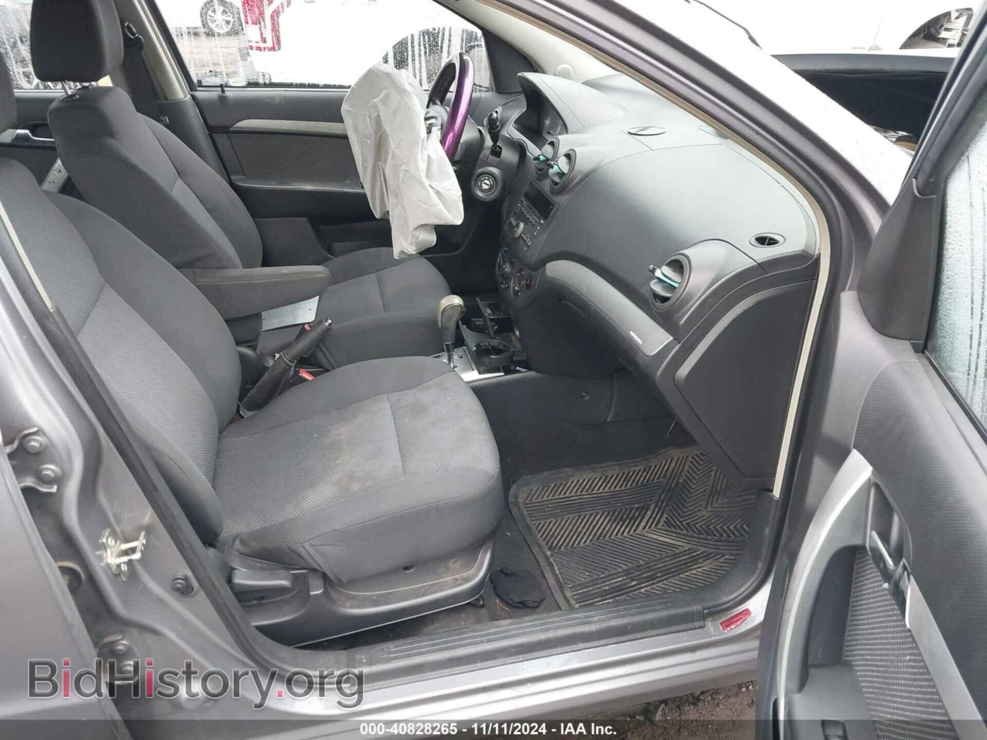 2011 CHEVROLET AVEO - VIN: KL1TD5DE3BB189746 - Фото 5