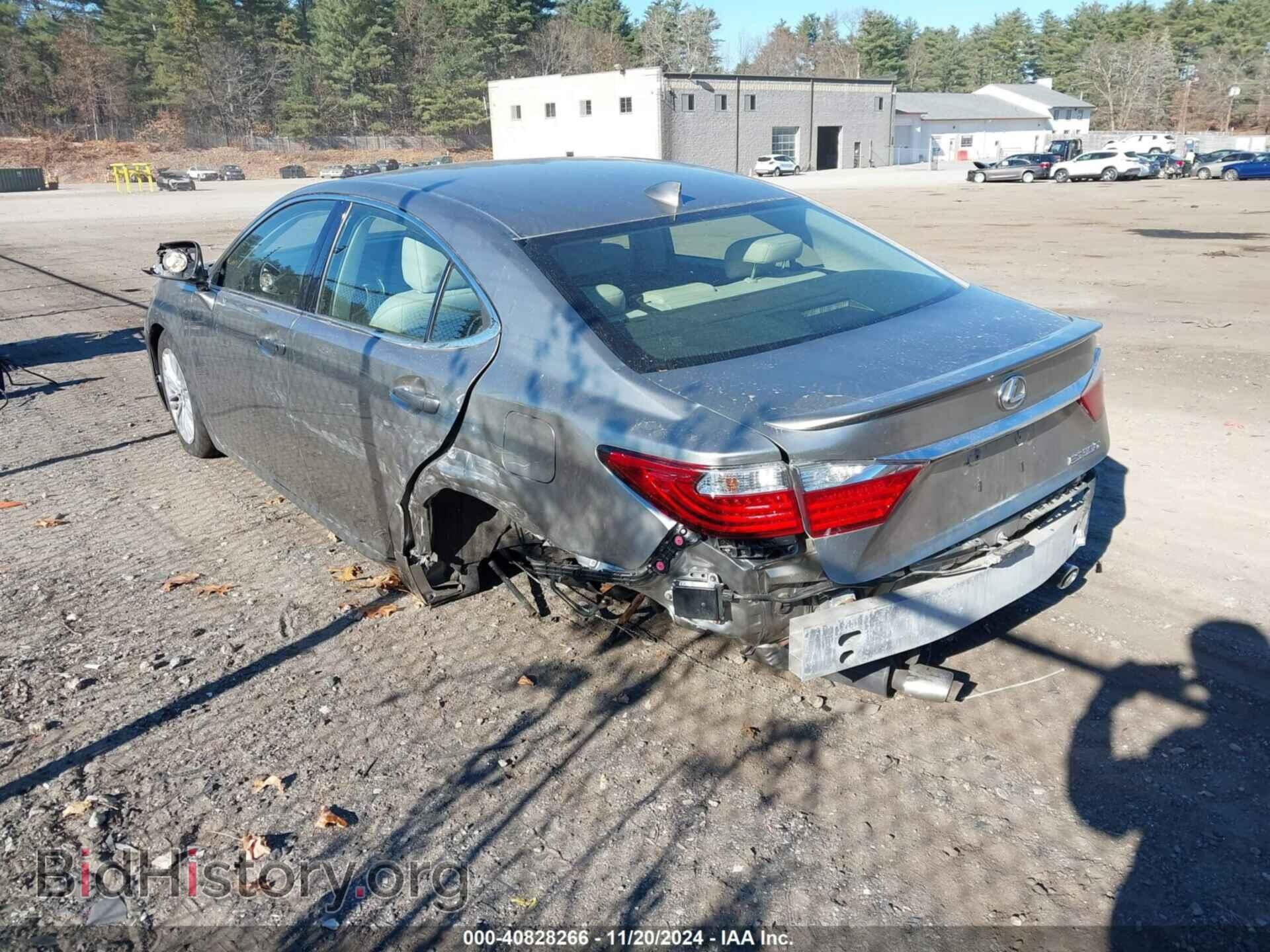 2015 LEXUS ES 350 - VIN: JTHBK1GG9F2183714 - Фото 3