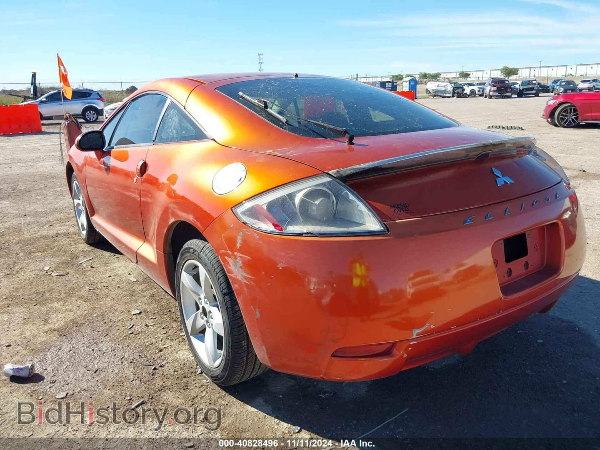2007 MITSUBISHI ECLIPSE - VIN: 4A3AK24F87E023108 - Photo 3