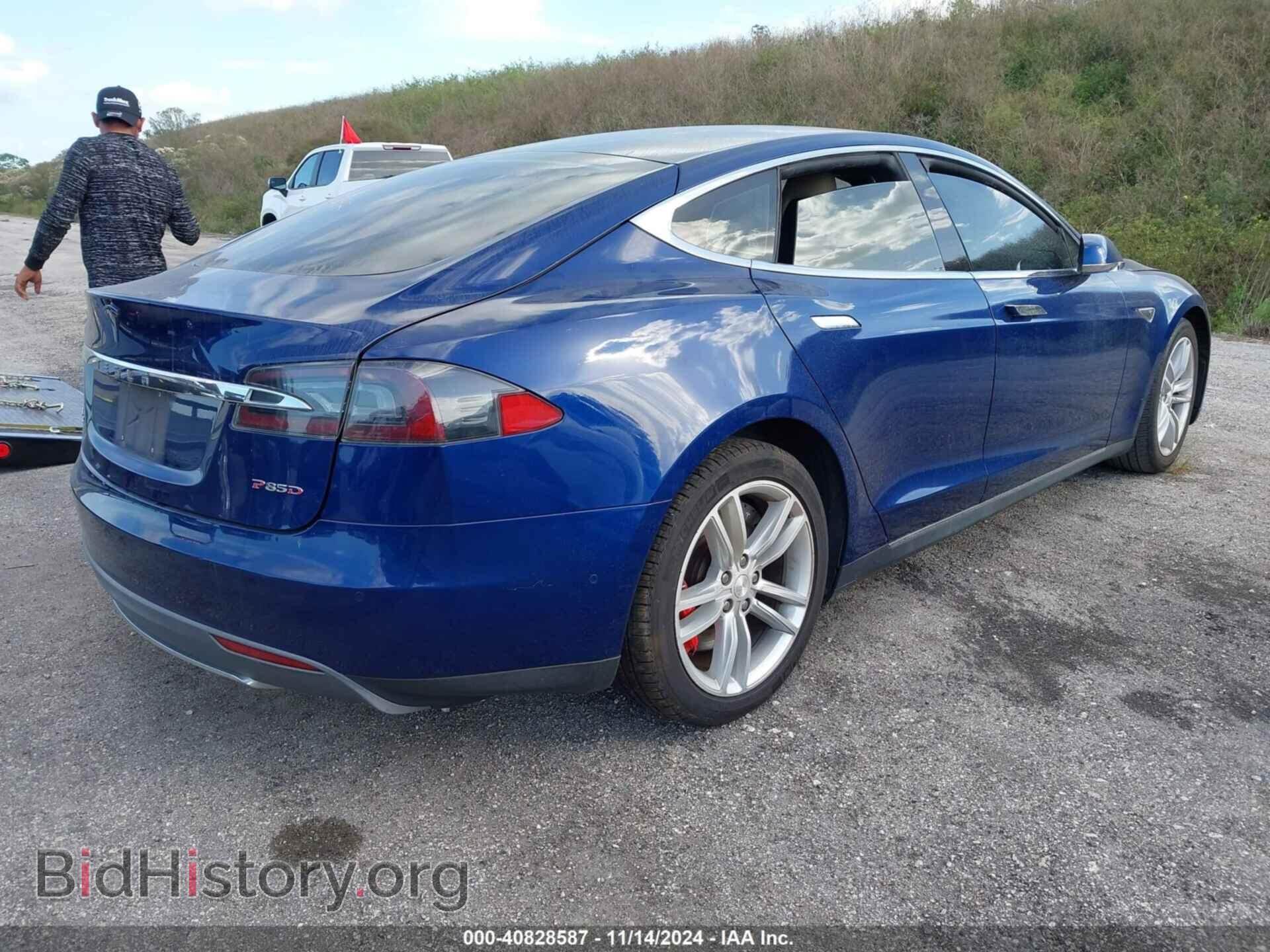 2015 TESLA MODEL S - VIN: 5YJSA1H49FF097499 - Photo 4
