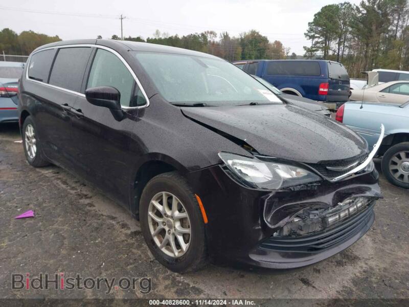 2017 Chrysler PACIFICA Touring (VIN 2C4RC1DG9HR723004) — фото 1 из 16, IAAI, повреждение: передняя часть