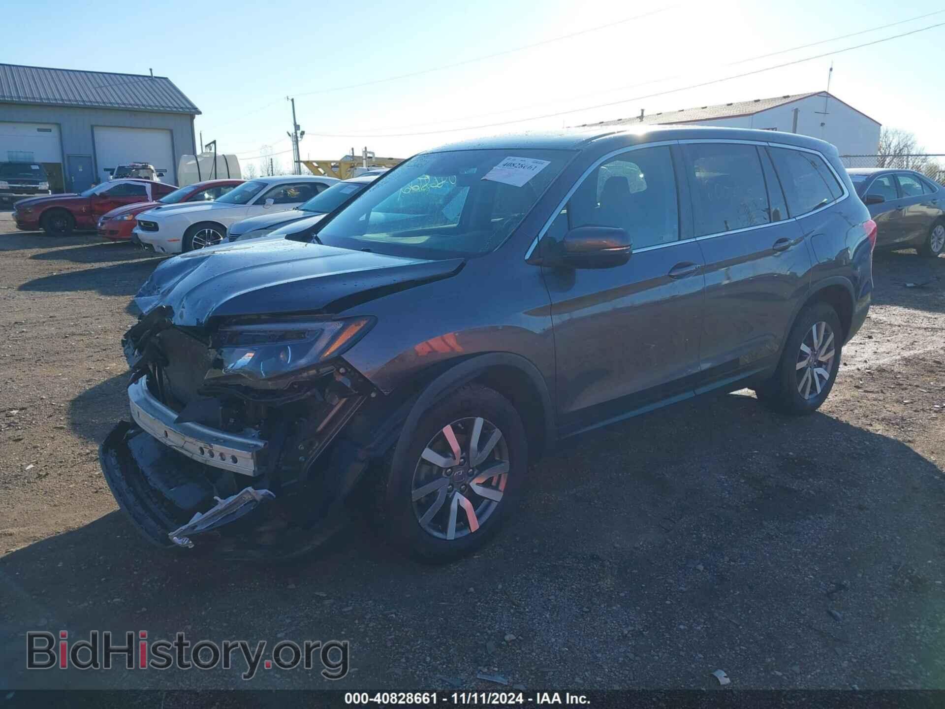 2019 HONDA PILOT - VIN: 5FNYF6H56KB021136 - Фото 2