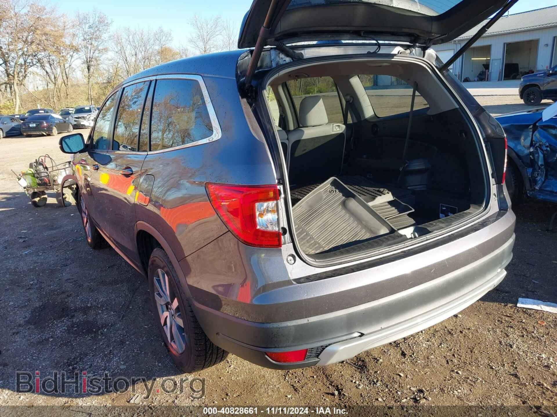 2019 HONDA PILOT - VIN: 5FNYF6H56KB021136 - Фото 3